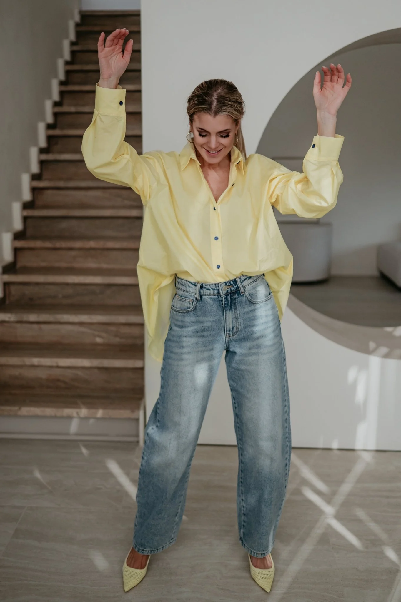 Tredo shirt I Yellow - Image 13