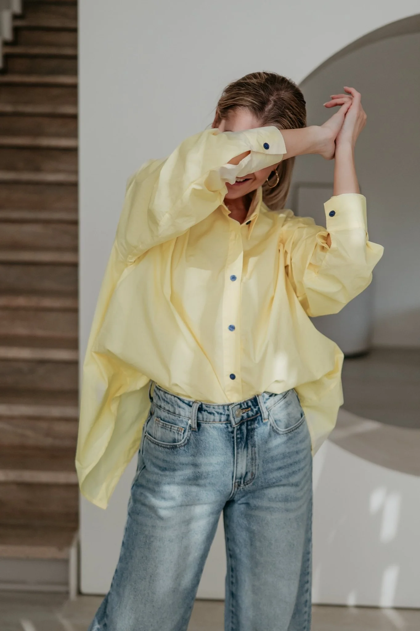 Tredo shirt I Yellow - Image 5