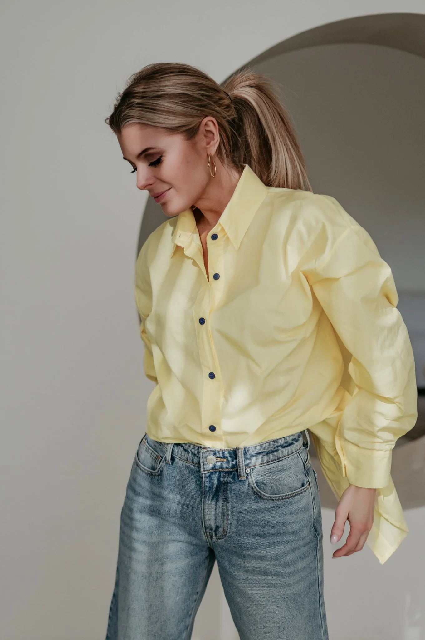 Tredo shirt I Yellow - Image 8