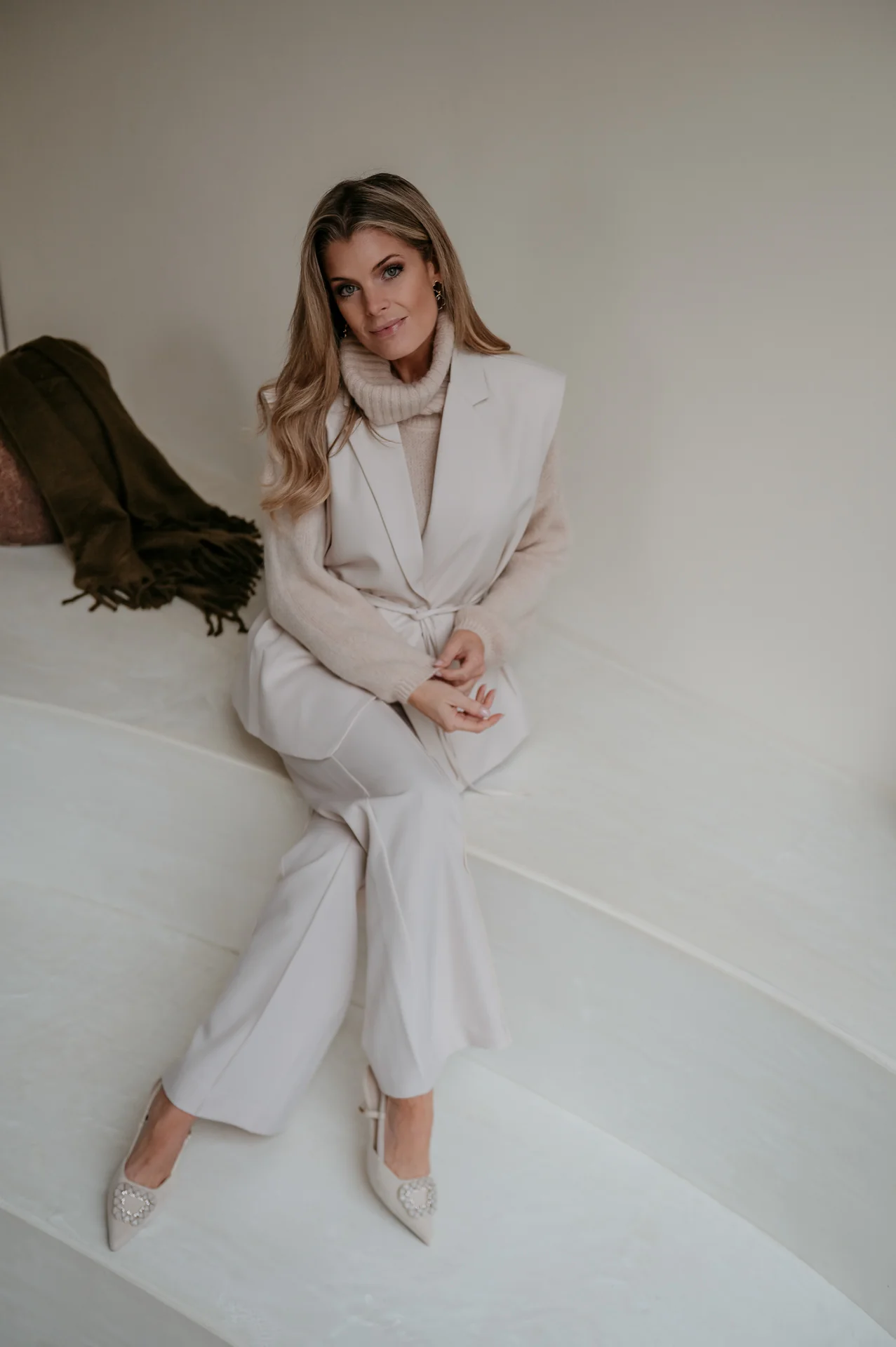 Trode blazer I Beige - Image 4
