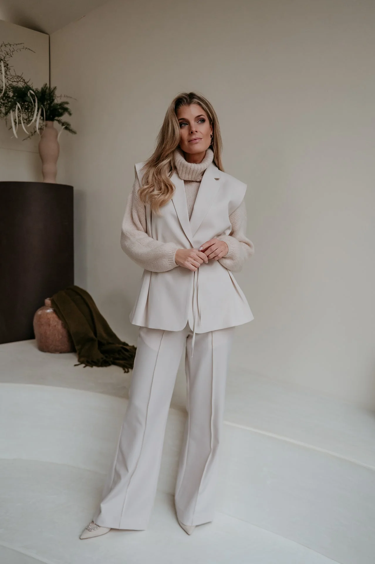 Trode blazer I Beige - Image 5