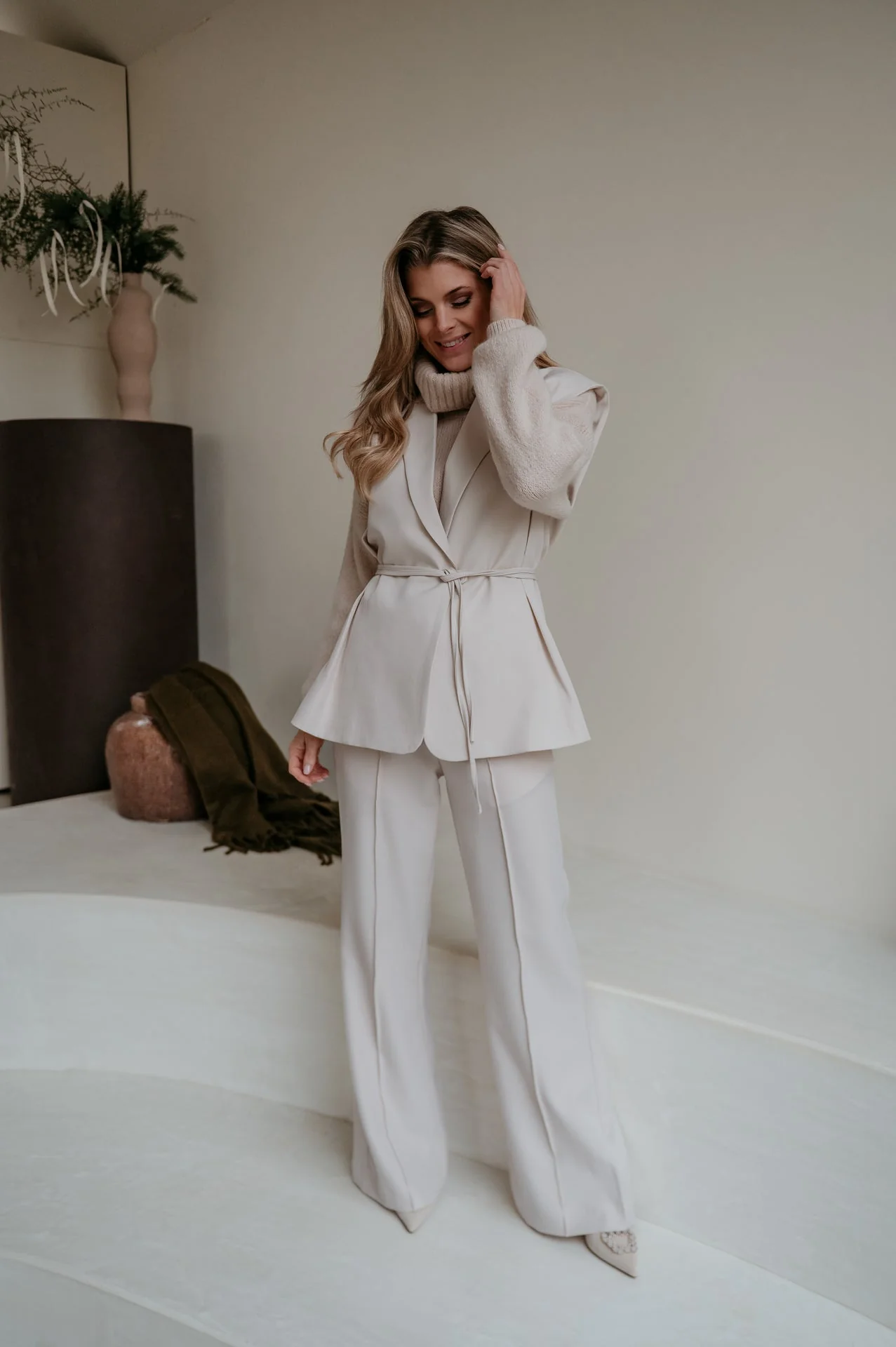 Trode blazer I Beige - Image 6