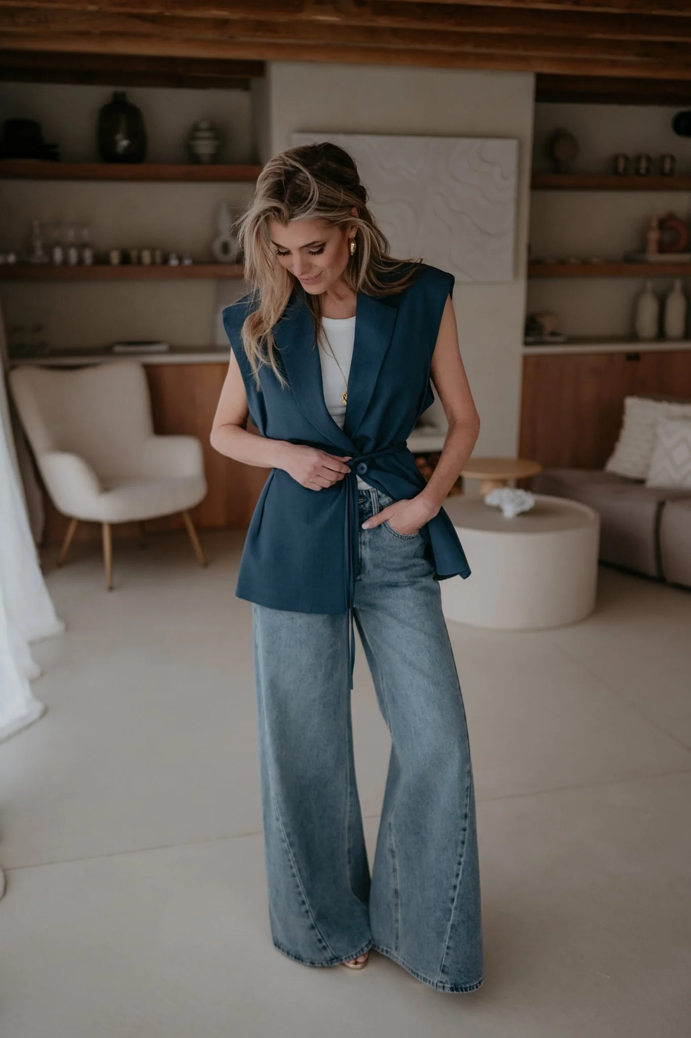 Trode blazer I Blue - Image 4