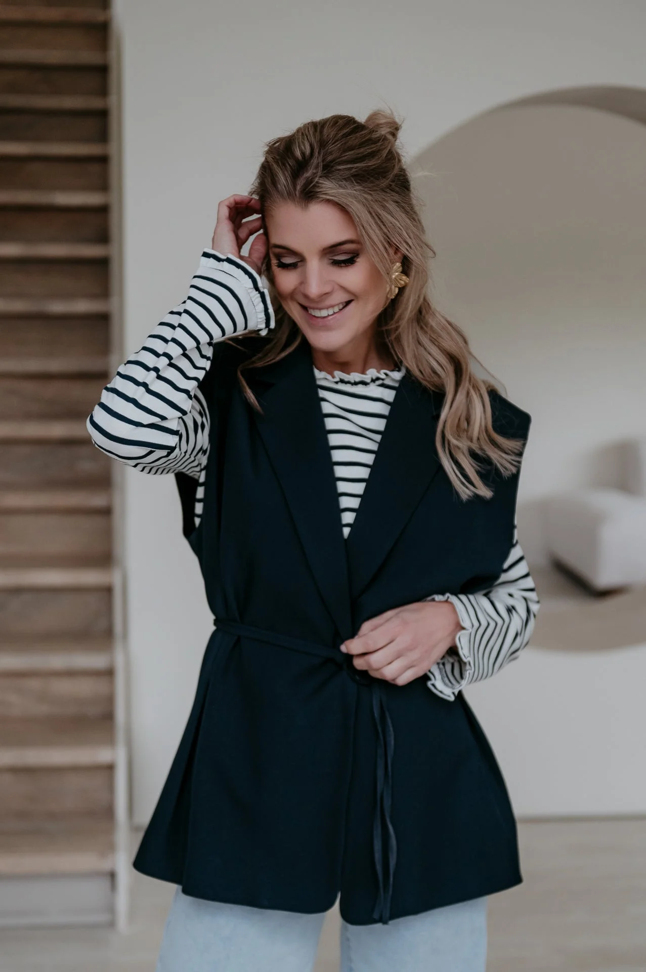 Trode blazer I Navy Blue