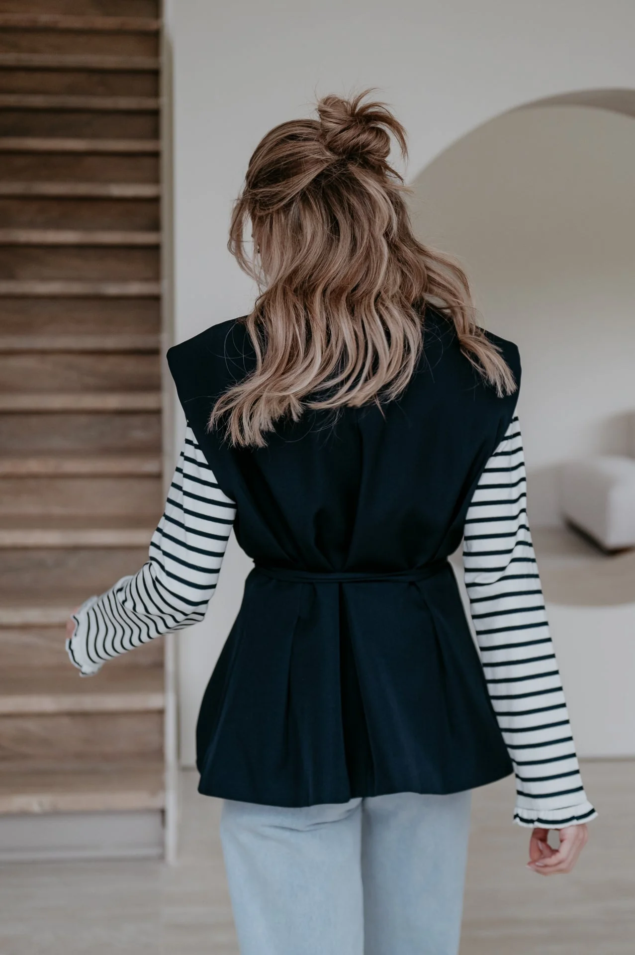 Trode blazer I Navy Blue - Image 10