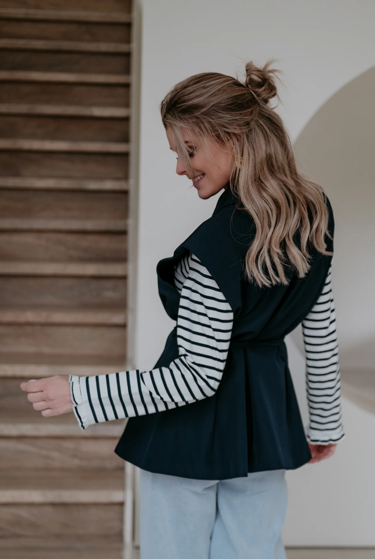 Trode blazer I Navy Blue - Image 11