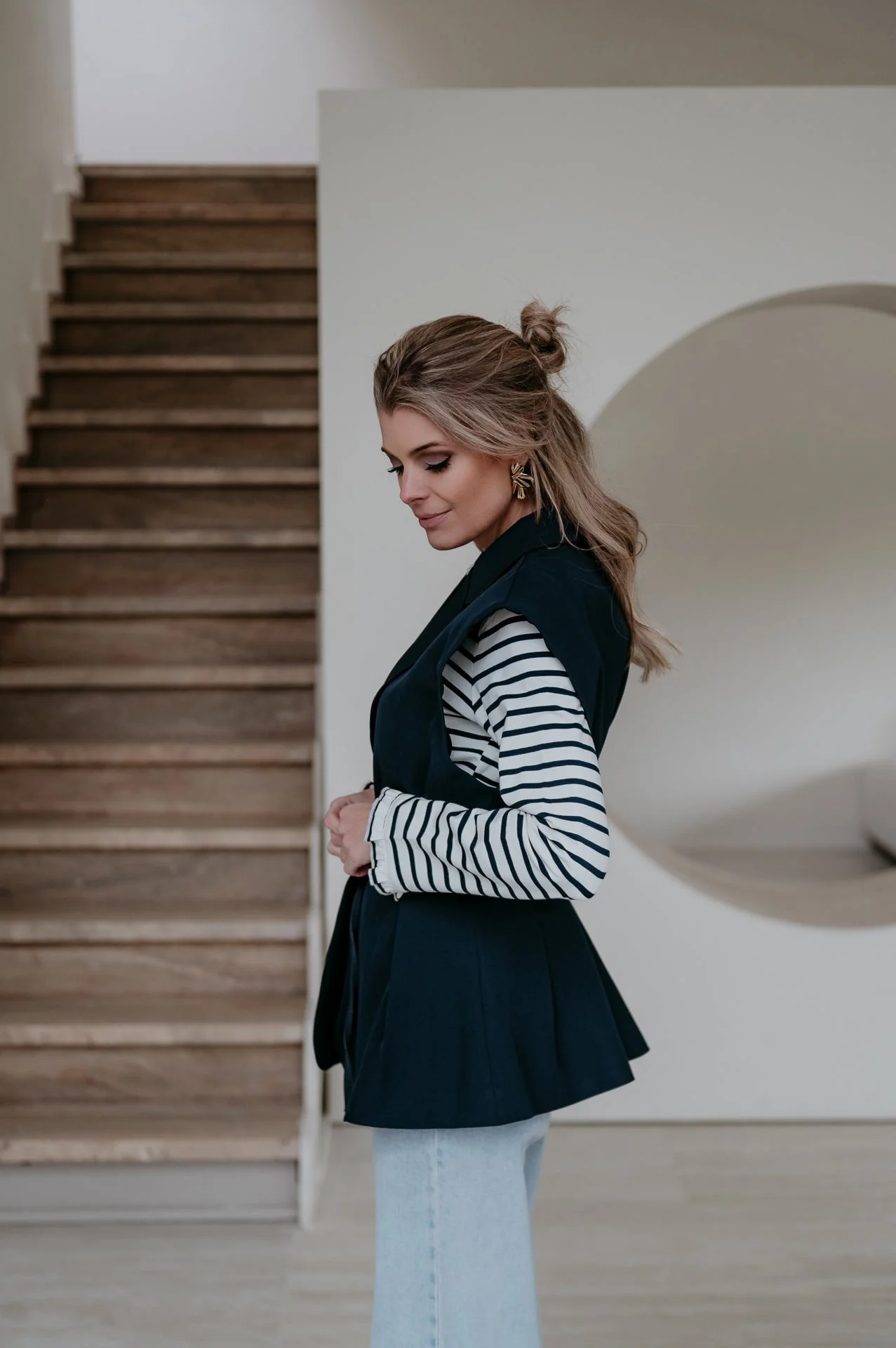 Trode blazer I Navy Blue - Image 3