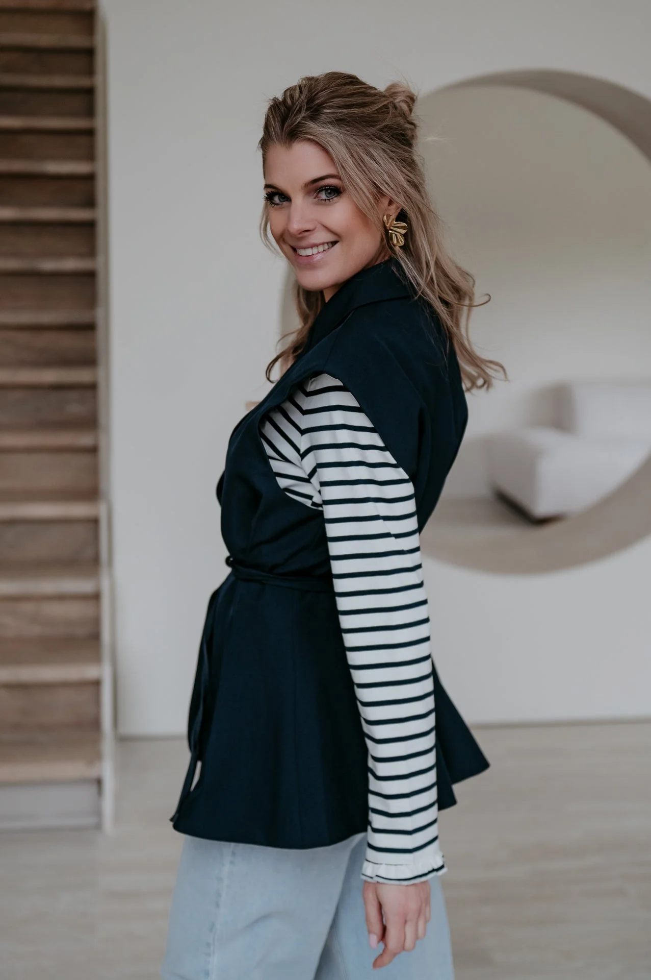 Trode blazer I Navy Blue - Image 8
