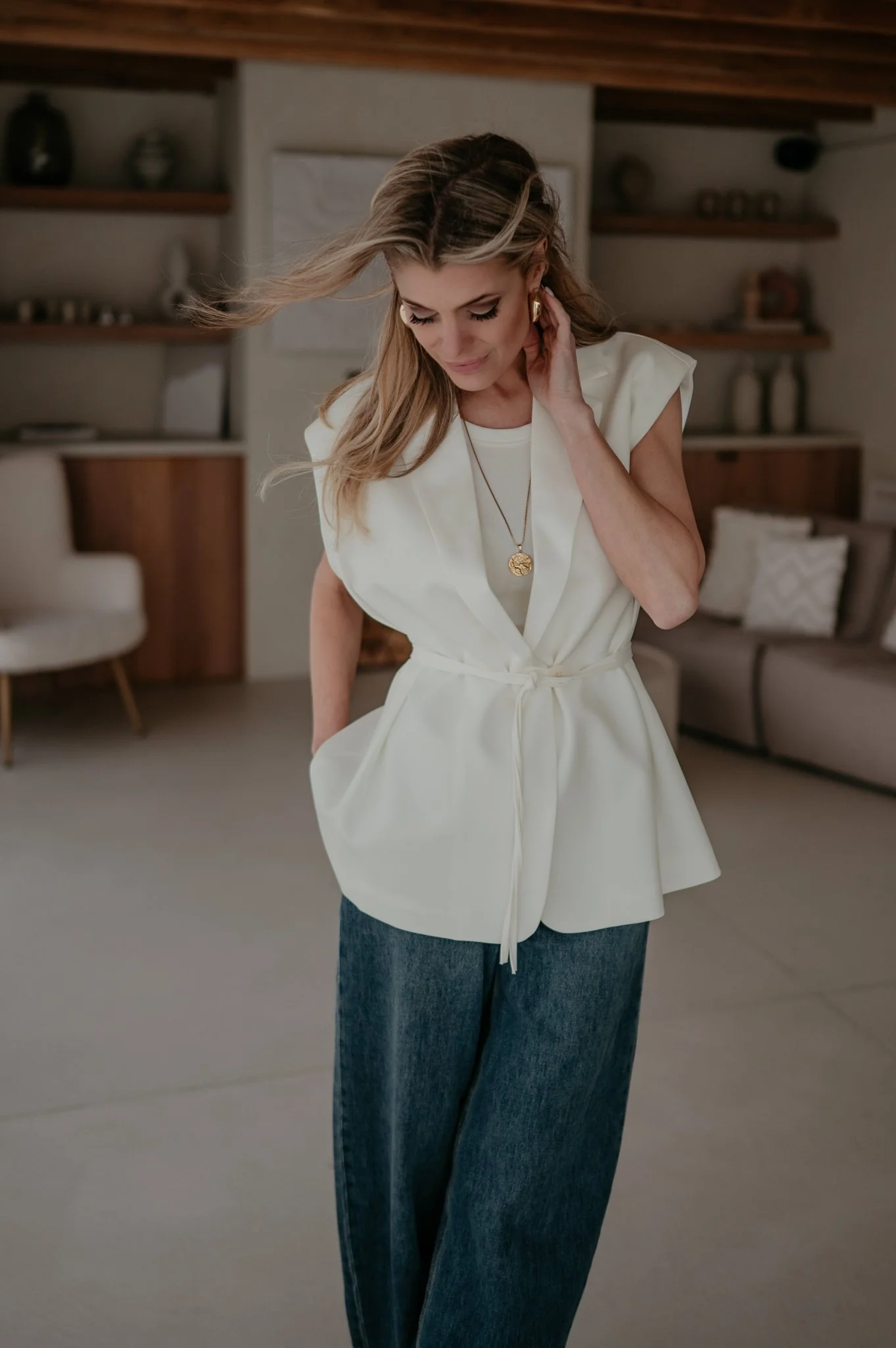 Trode blazer I White