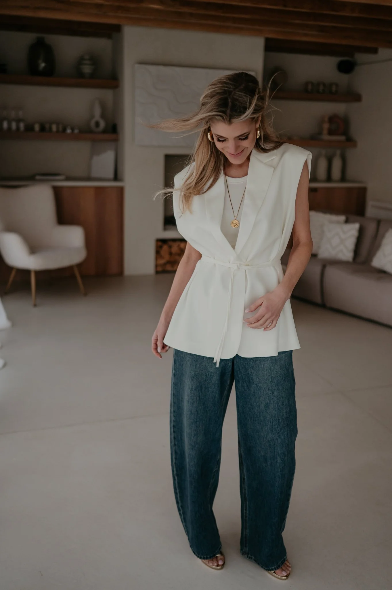Trode blazer I White - Image 13