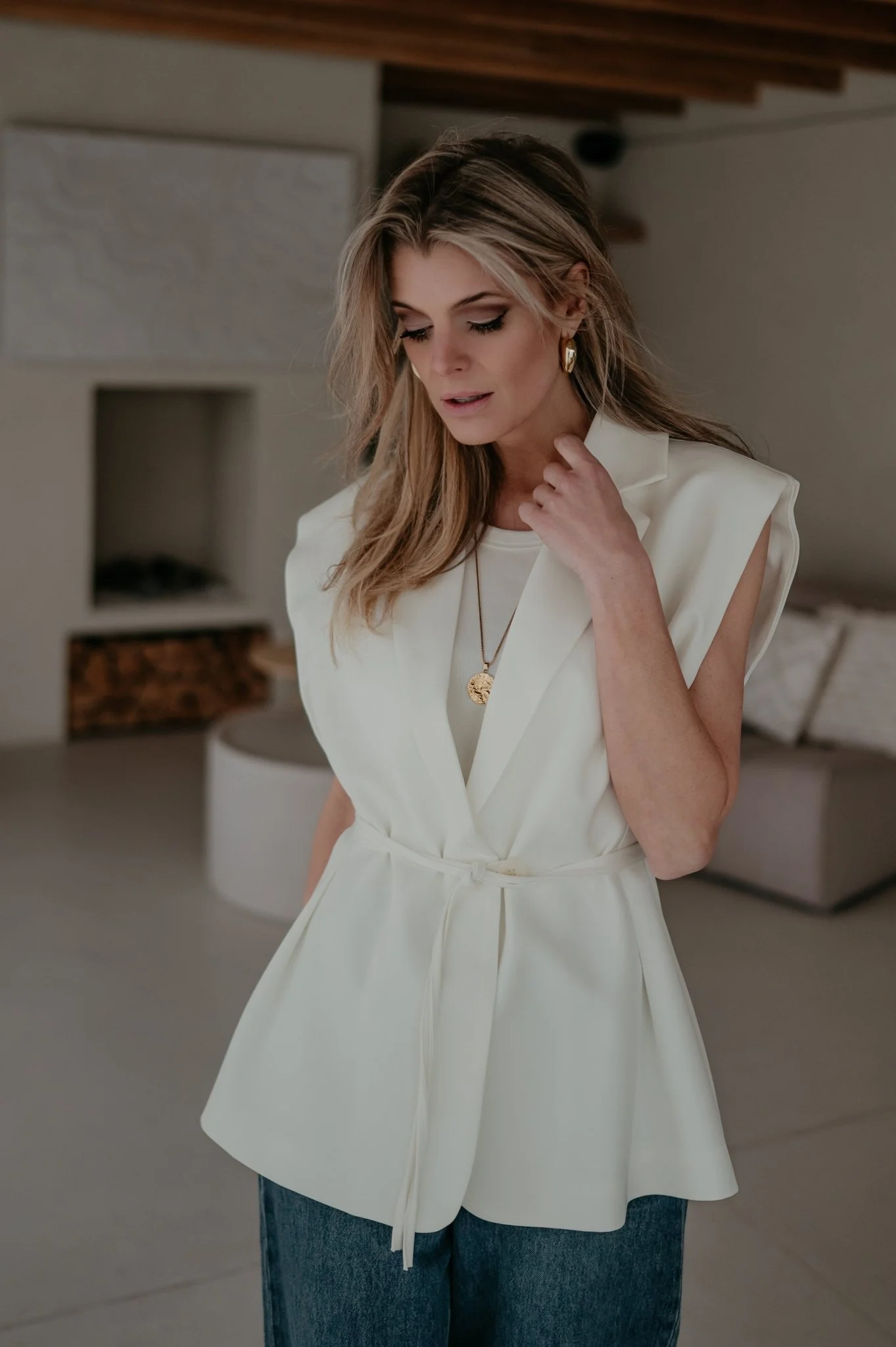Trode blazer I White - Image 2