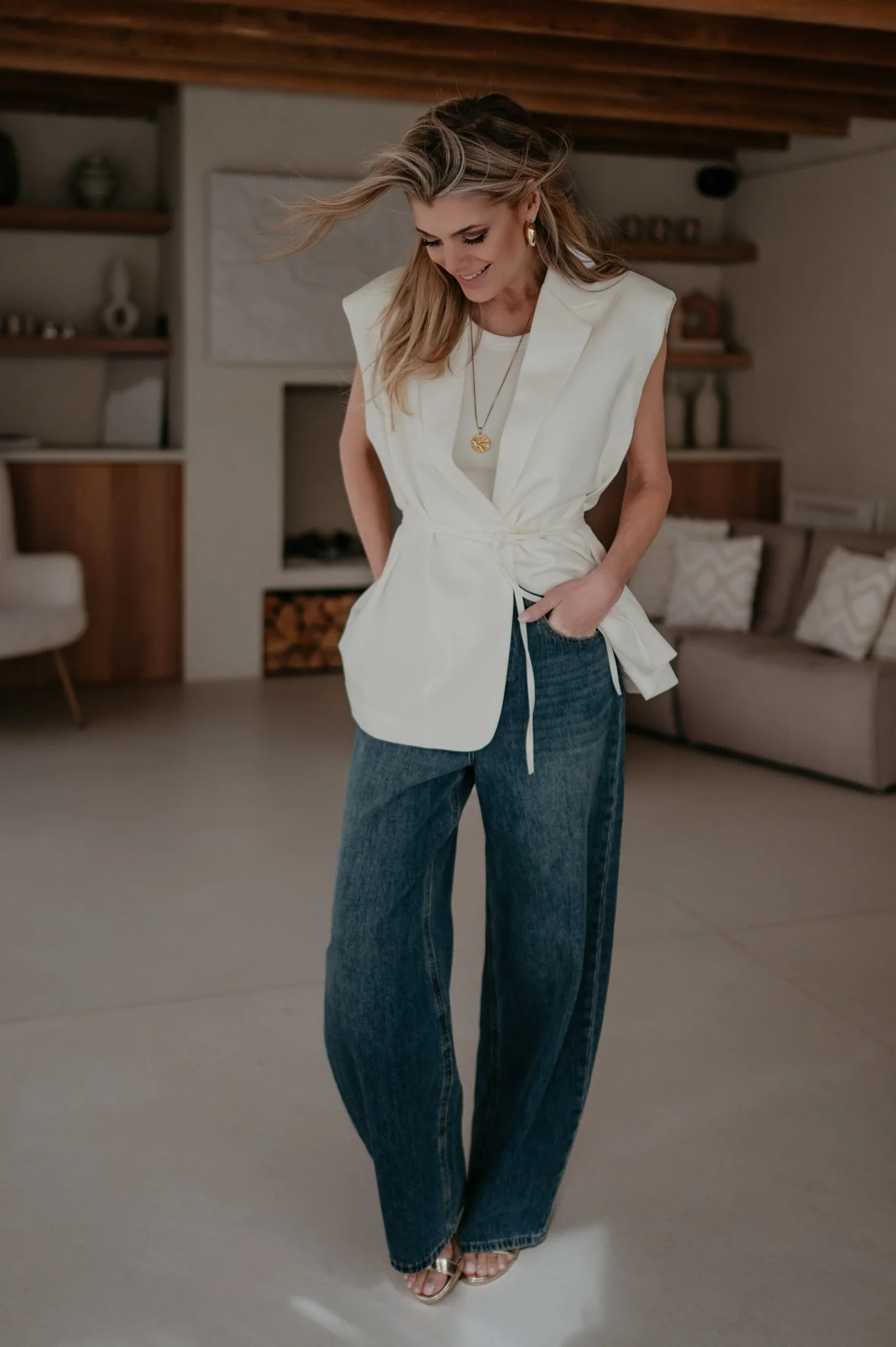 Trode blazer I White - Image 4