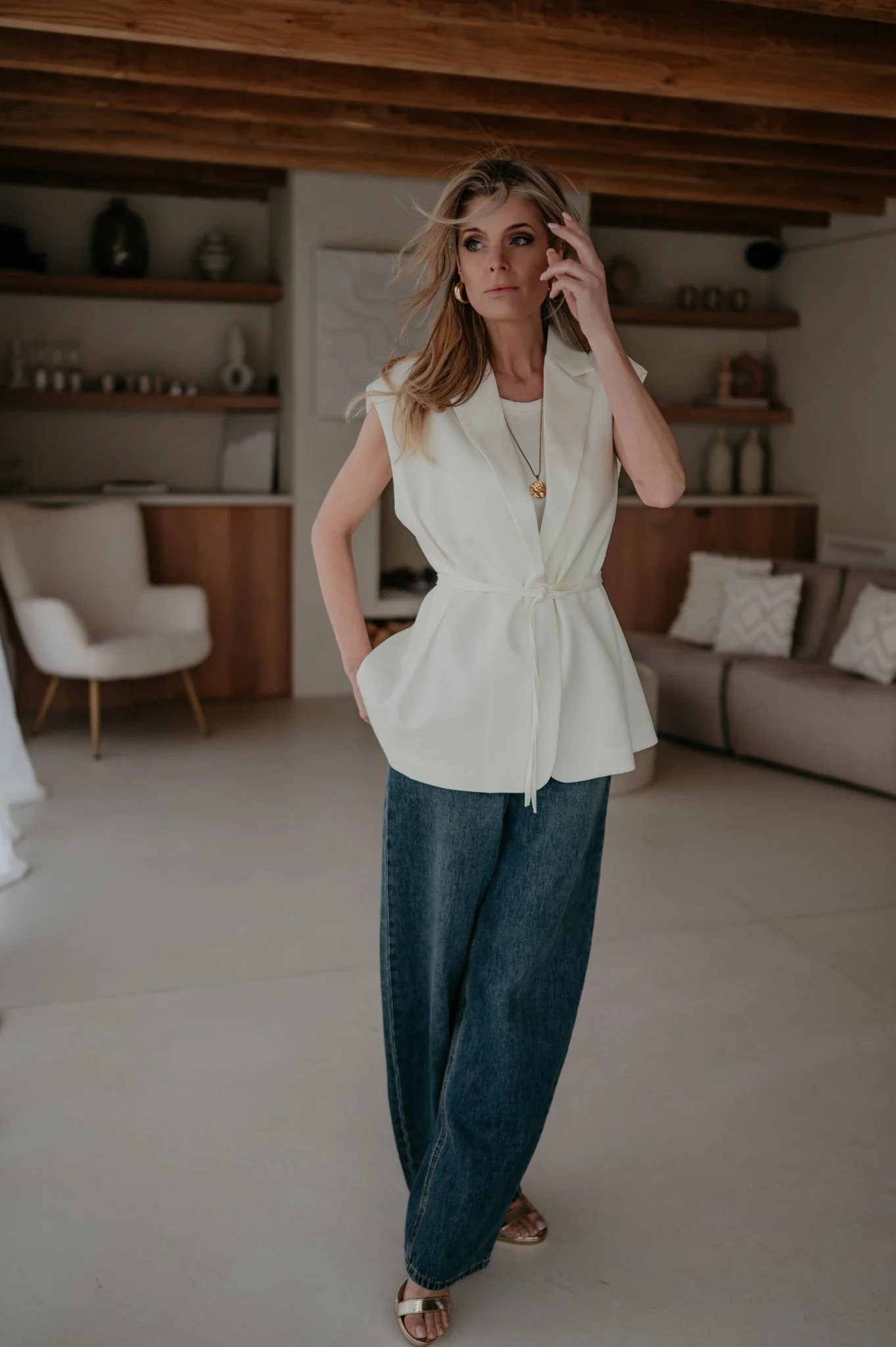 Trode blazer I White - Image 6