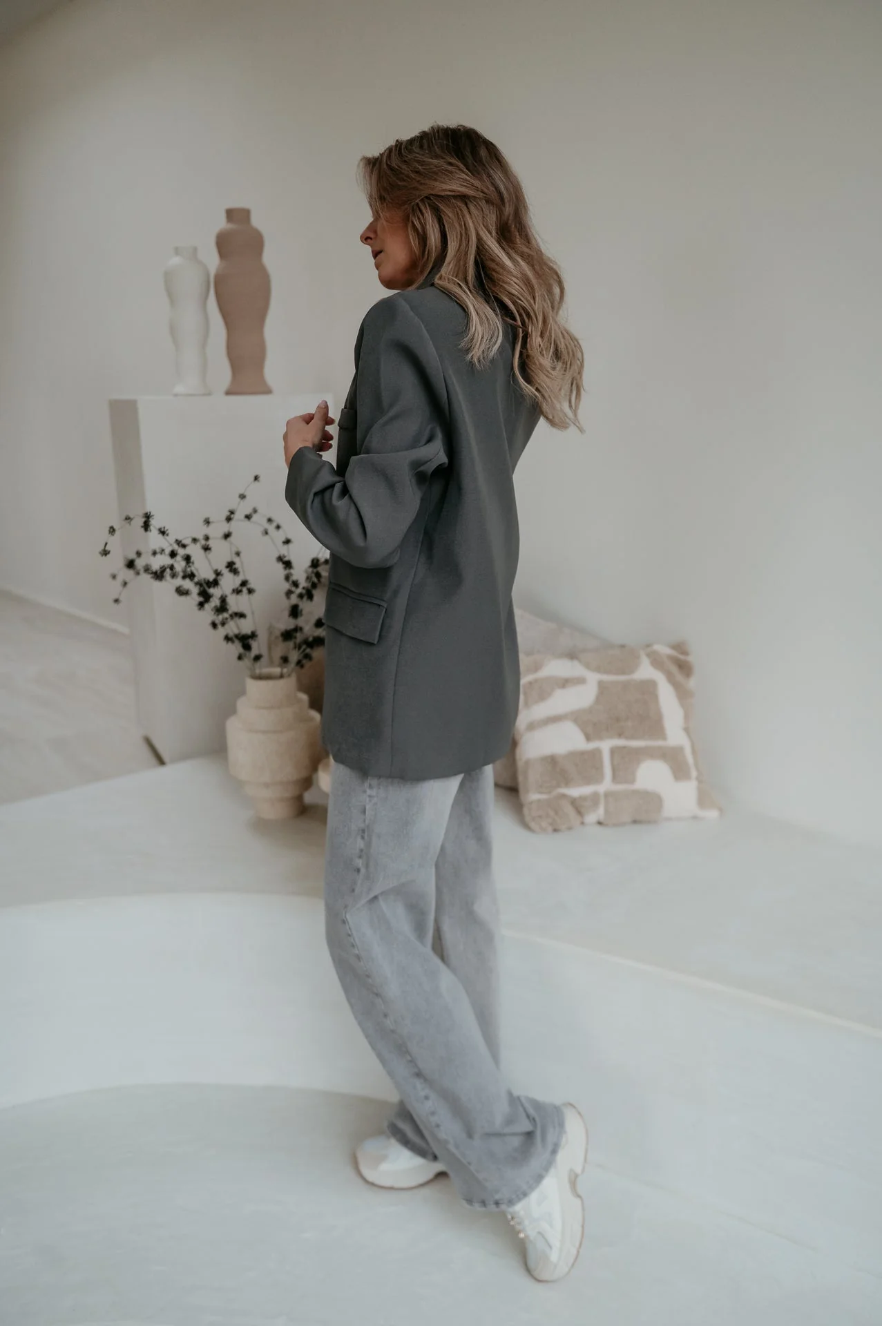 Urticante blazer I Grey - Image 14