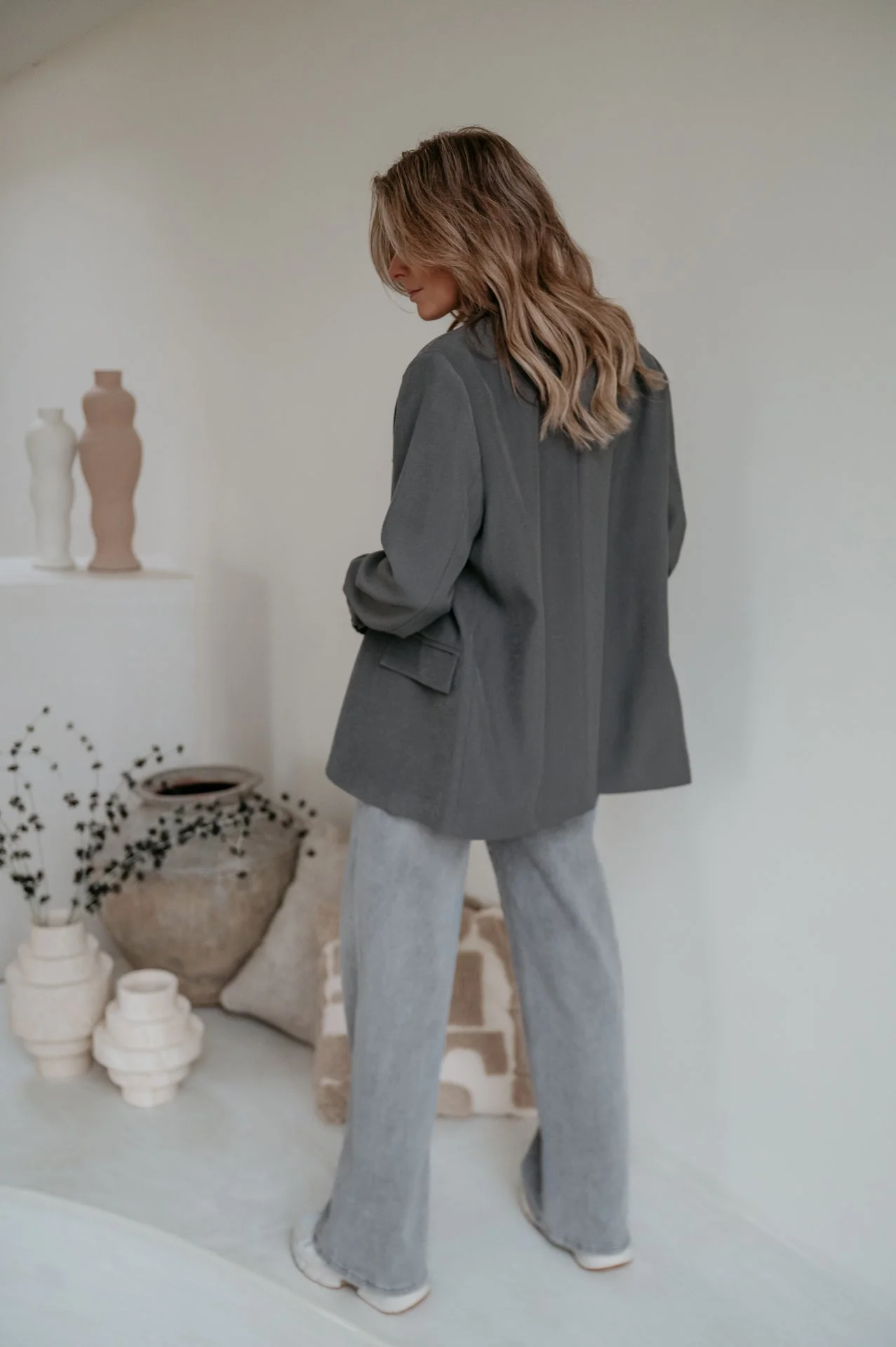 Urticante blazer I Grey - Image 6