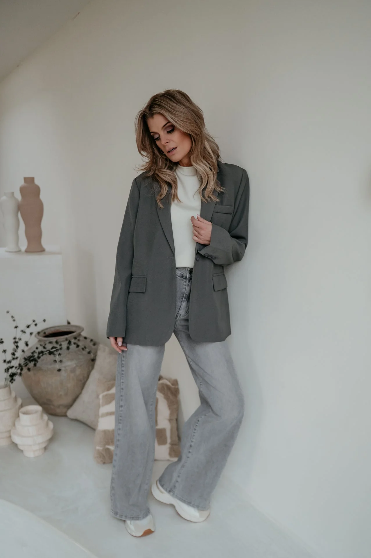 Urticante blazer I Grey - Image 8