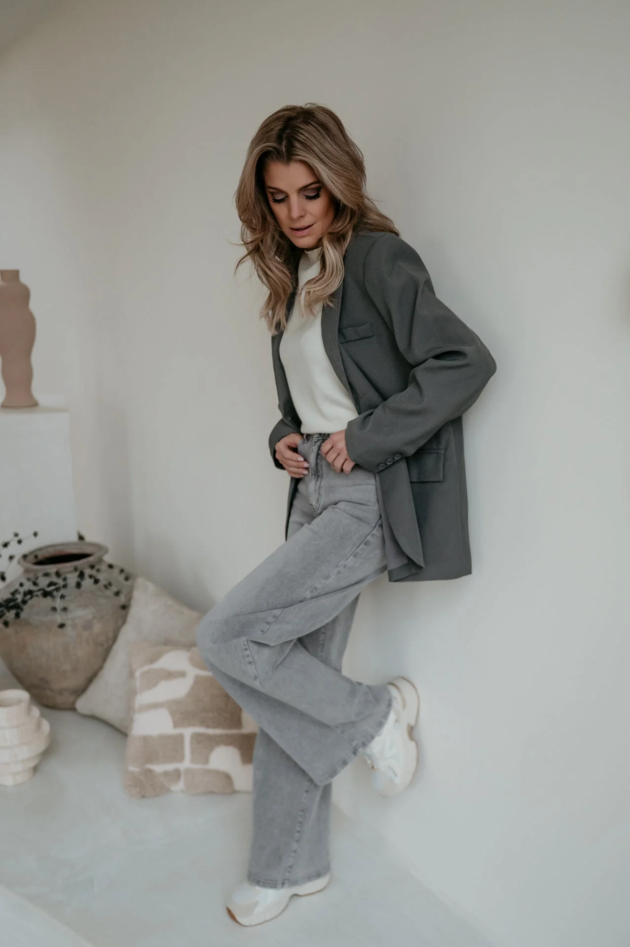 Urticante blazer I Grey - Image 9