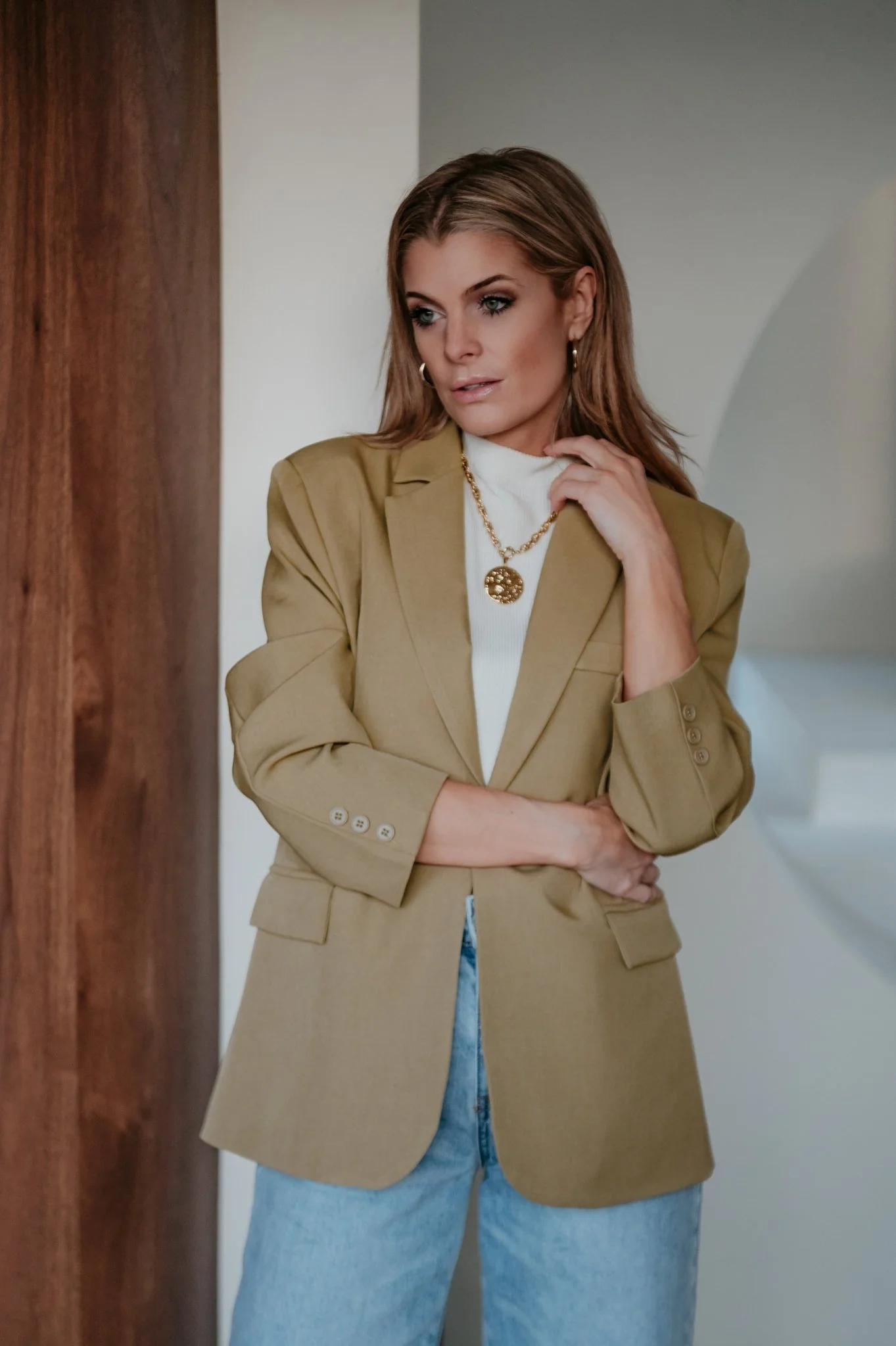 Urticante blazer I Olive - Image 11