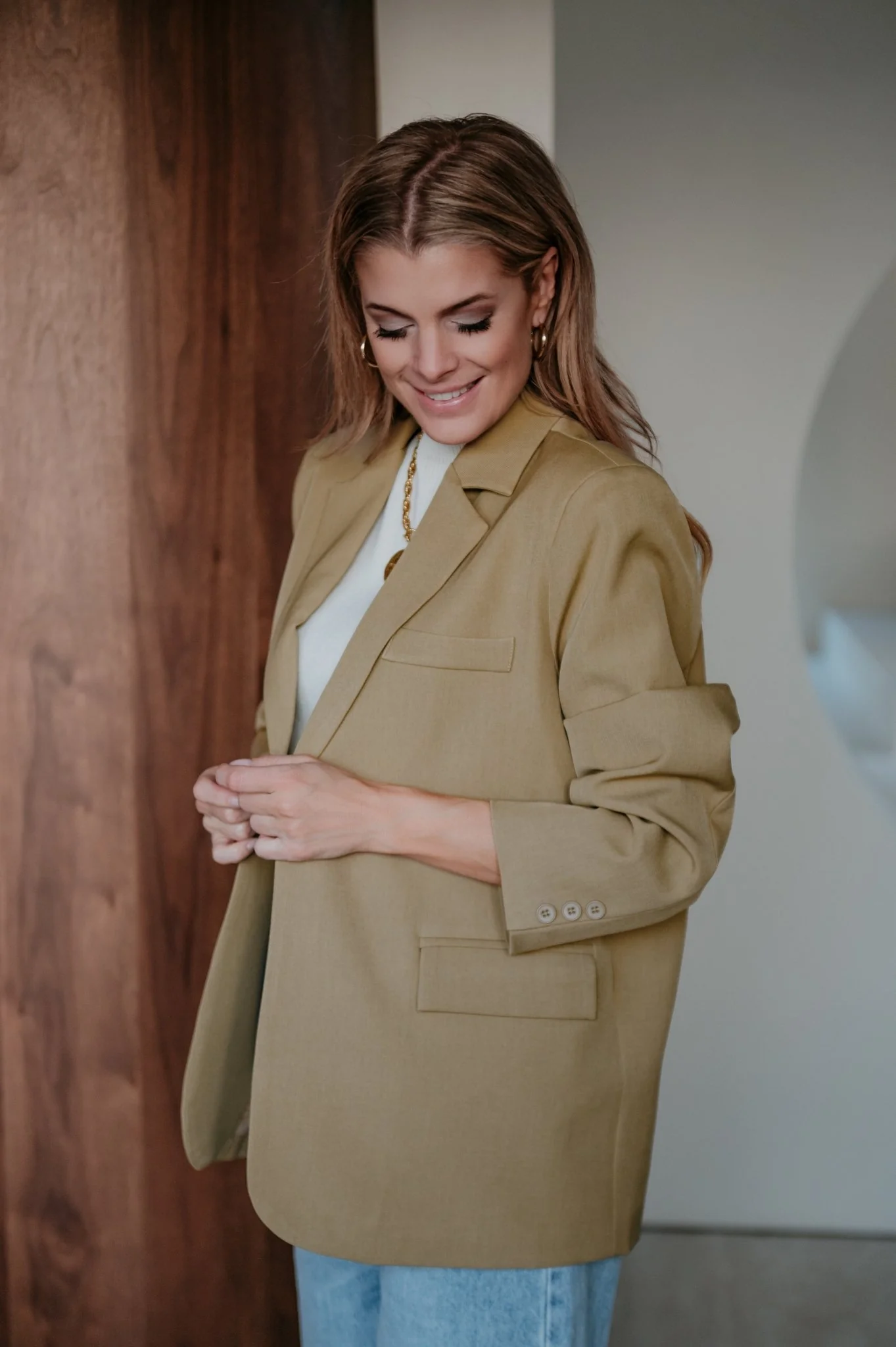 Urticante blazer I Olive - Image 4