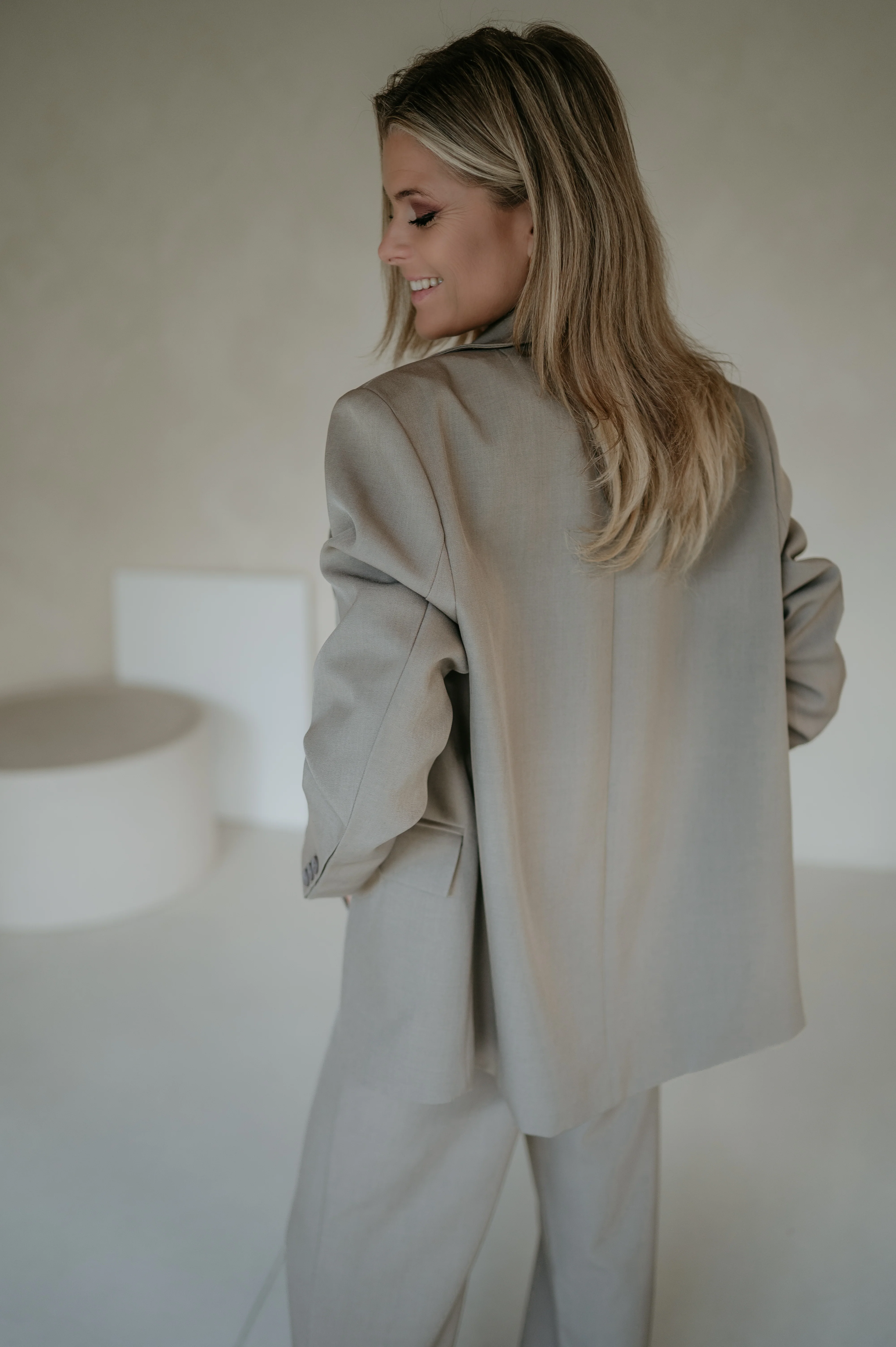 Urticante blazer I Taupe - Image 5