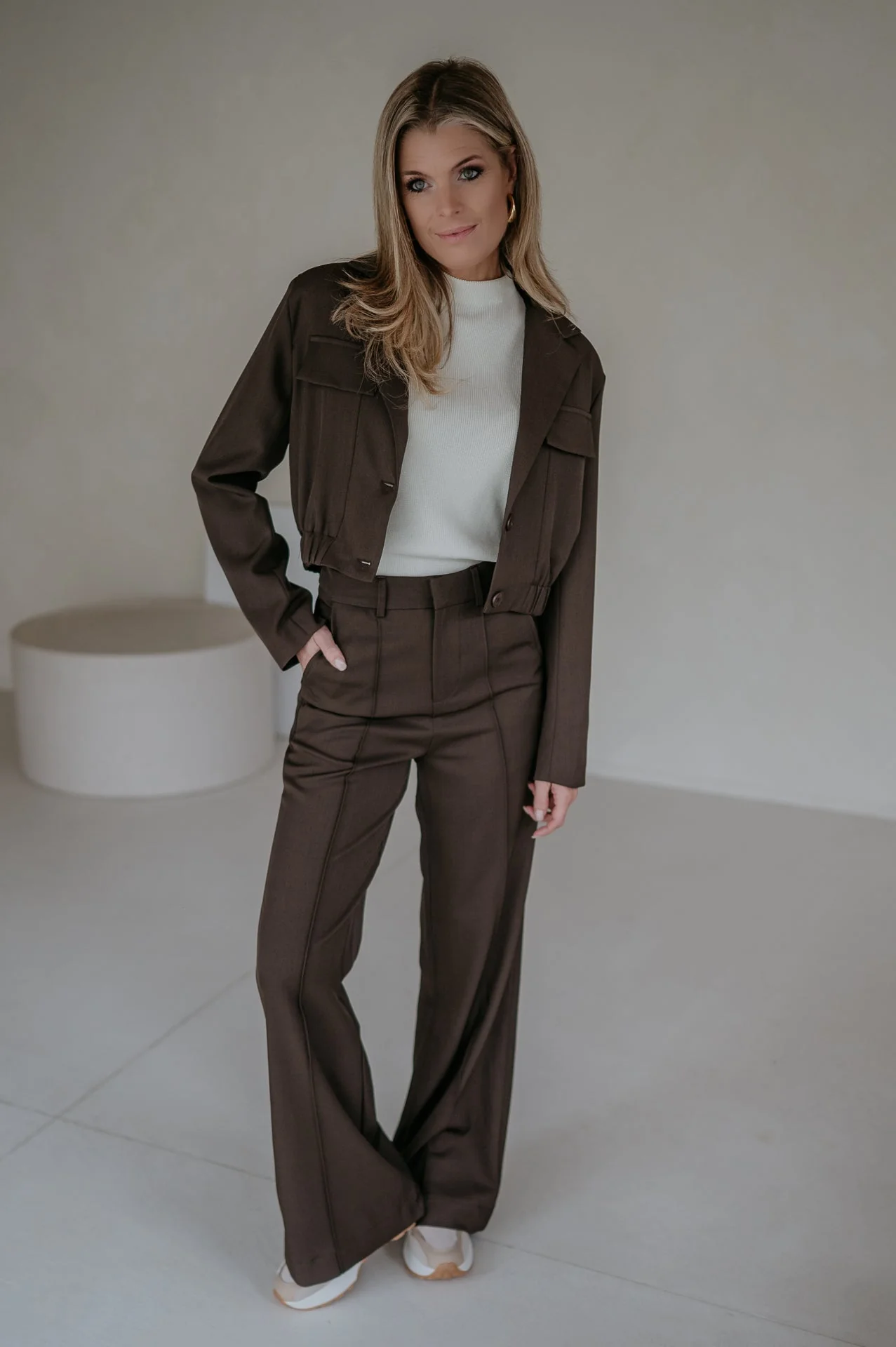 Vacuita trousers I Chocolate Brown - Image 11