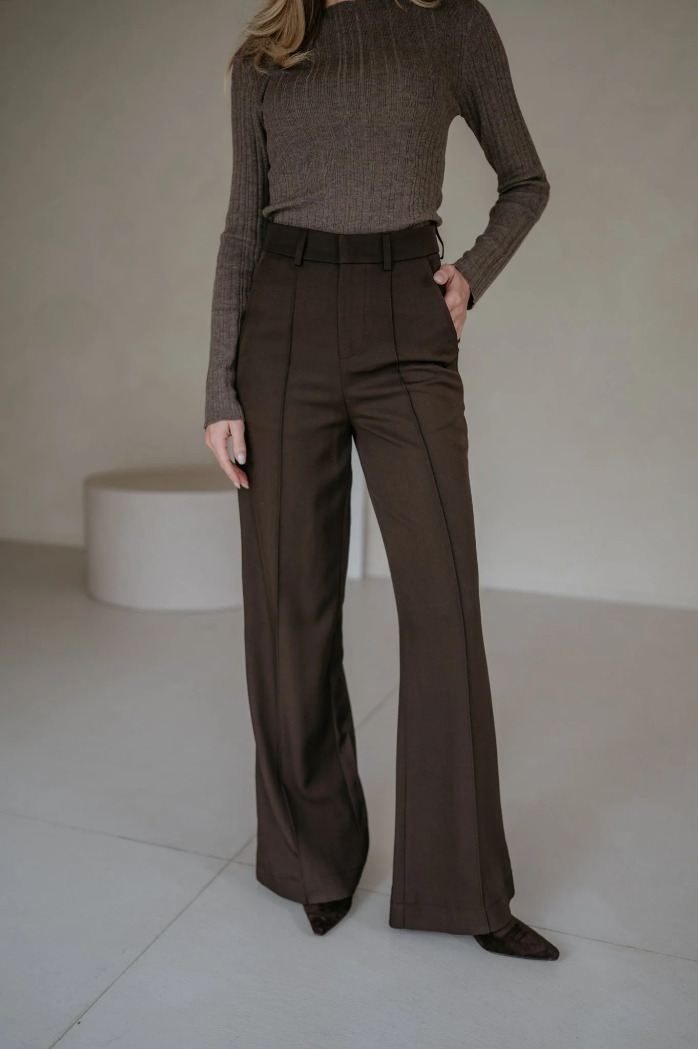 Vacuita trousers I Chocolate Brown - Image 13