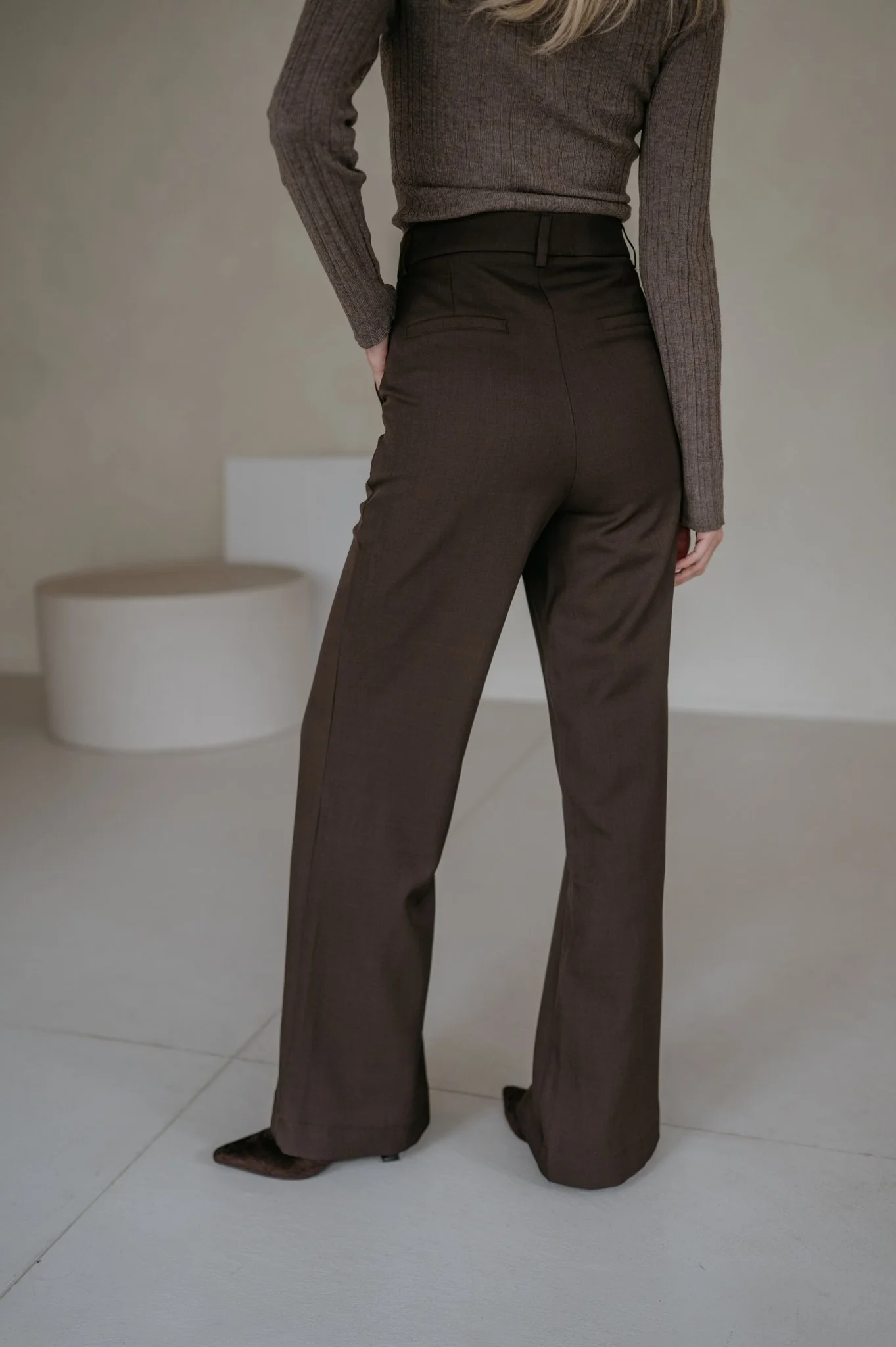 Vacuita trousers I Chocolate Brown - Image 14