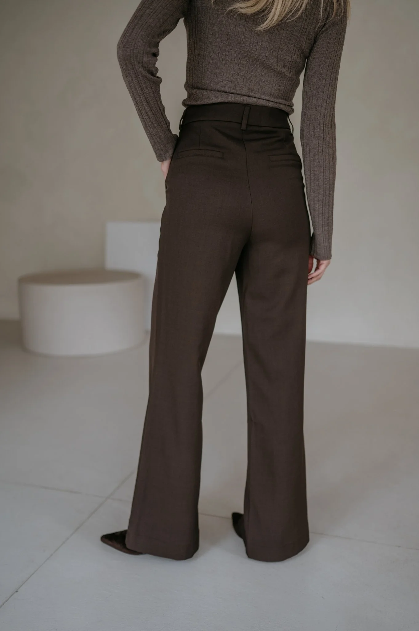Vacuita trousers I Chocolate Brown - Image 16
