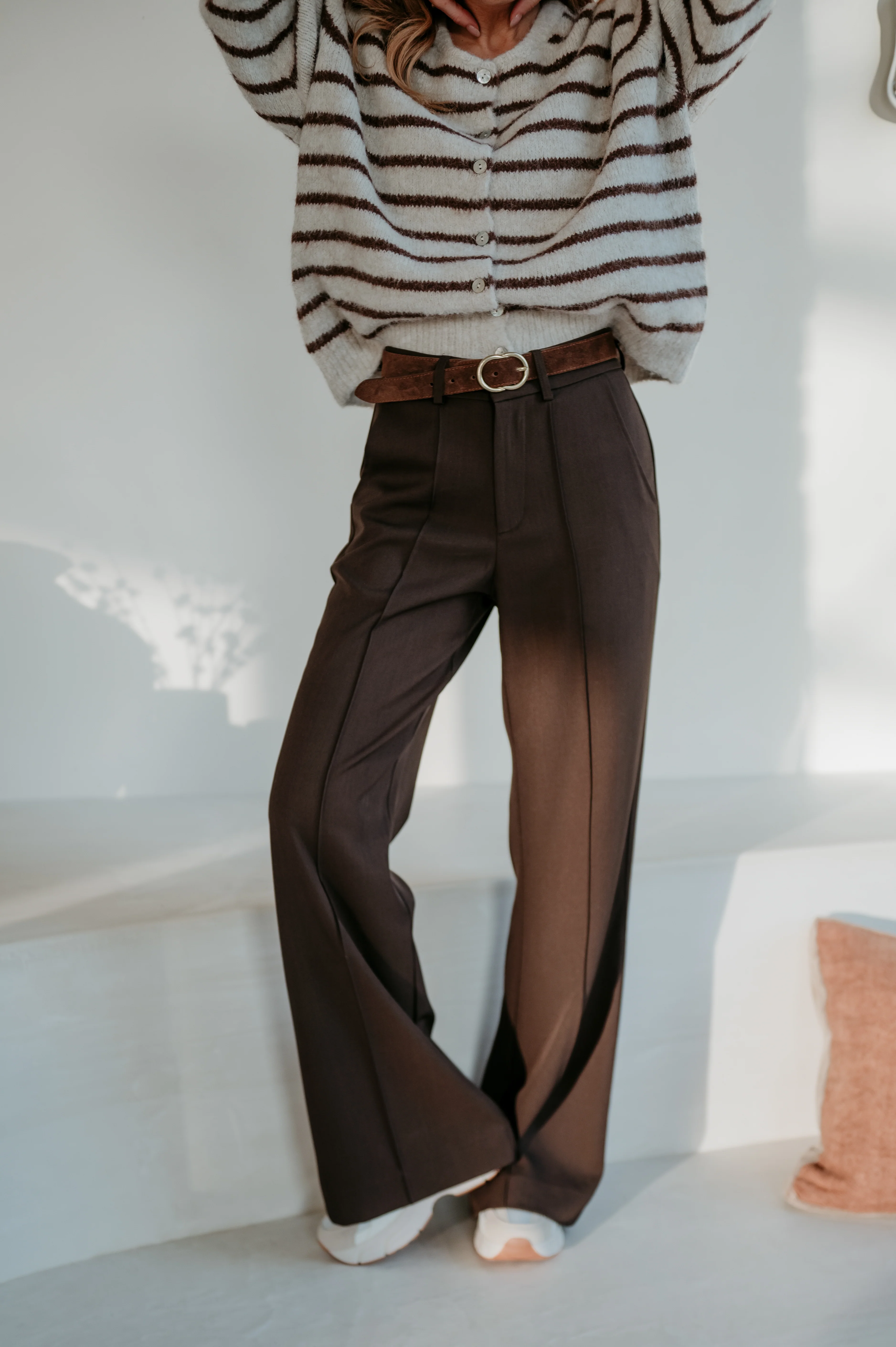 Vacuita trousers I Chocolate Brown - Image 4