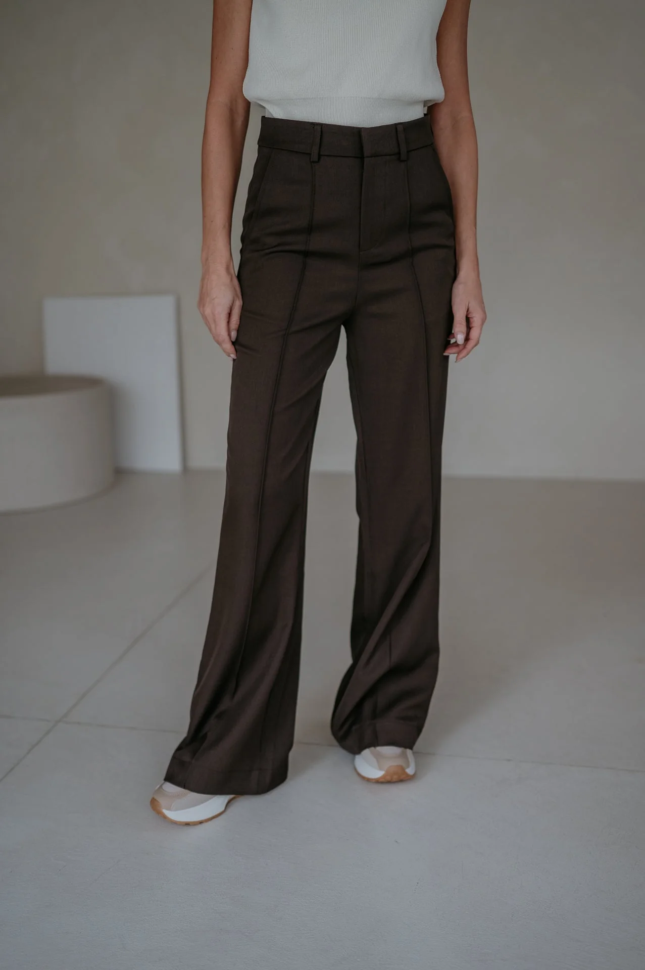 Vacuita trousers I Chocolate Brown - Image 9