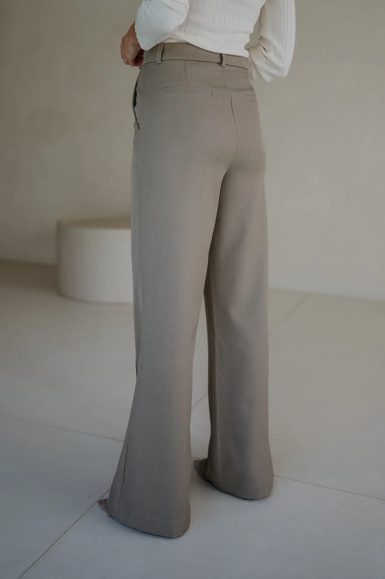 Vacuita trousers I Taupe - Image 16