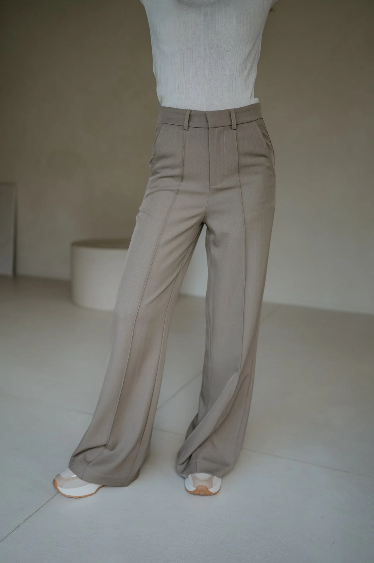 Vacuita trousers I Taupe - Image 18
