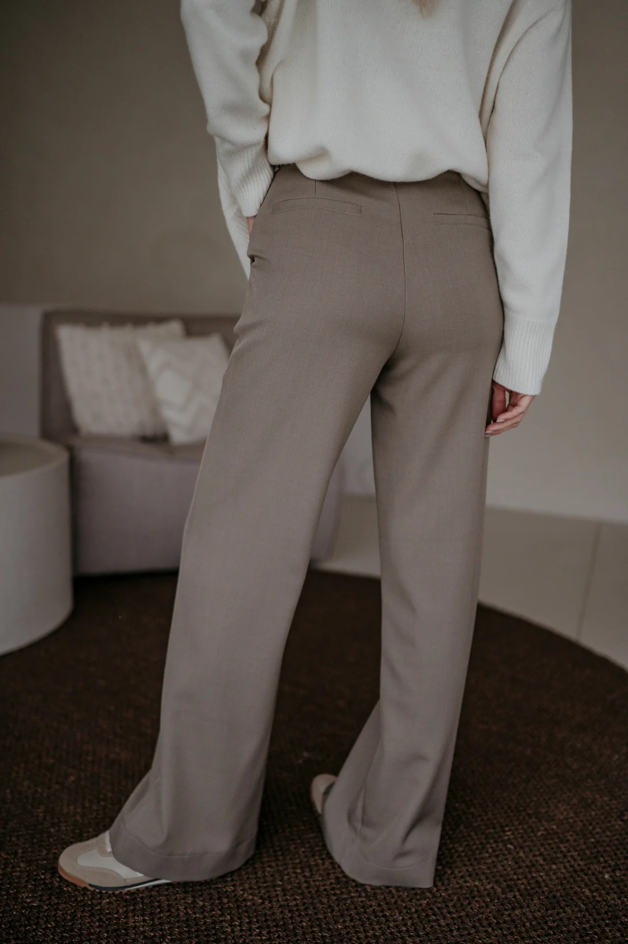 Vacuita trousers I Taupe - Image 6