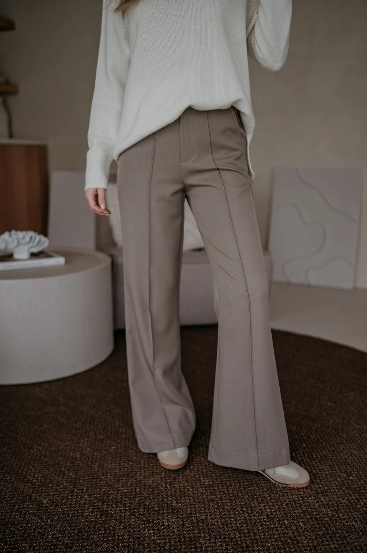 Vacuita trousers I Taupe - Image 8