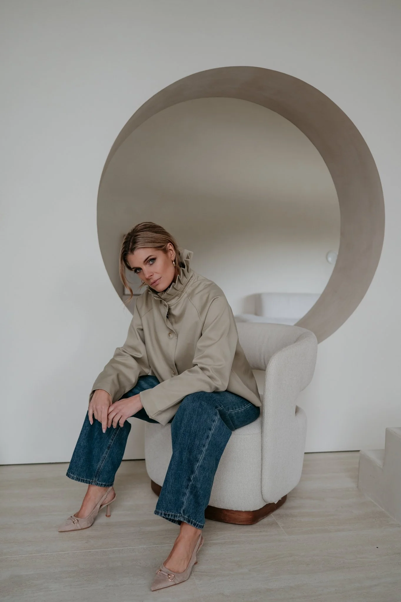 Vadita jacket I Beige - Image 13