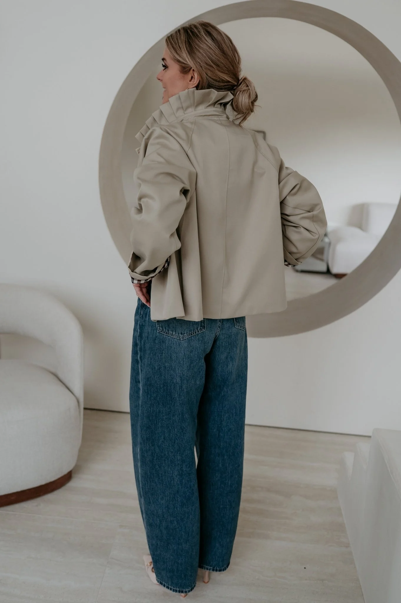 Vadita jacket I Beige - Image 5