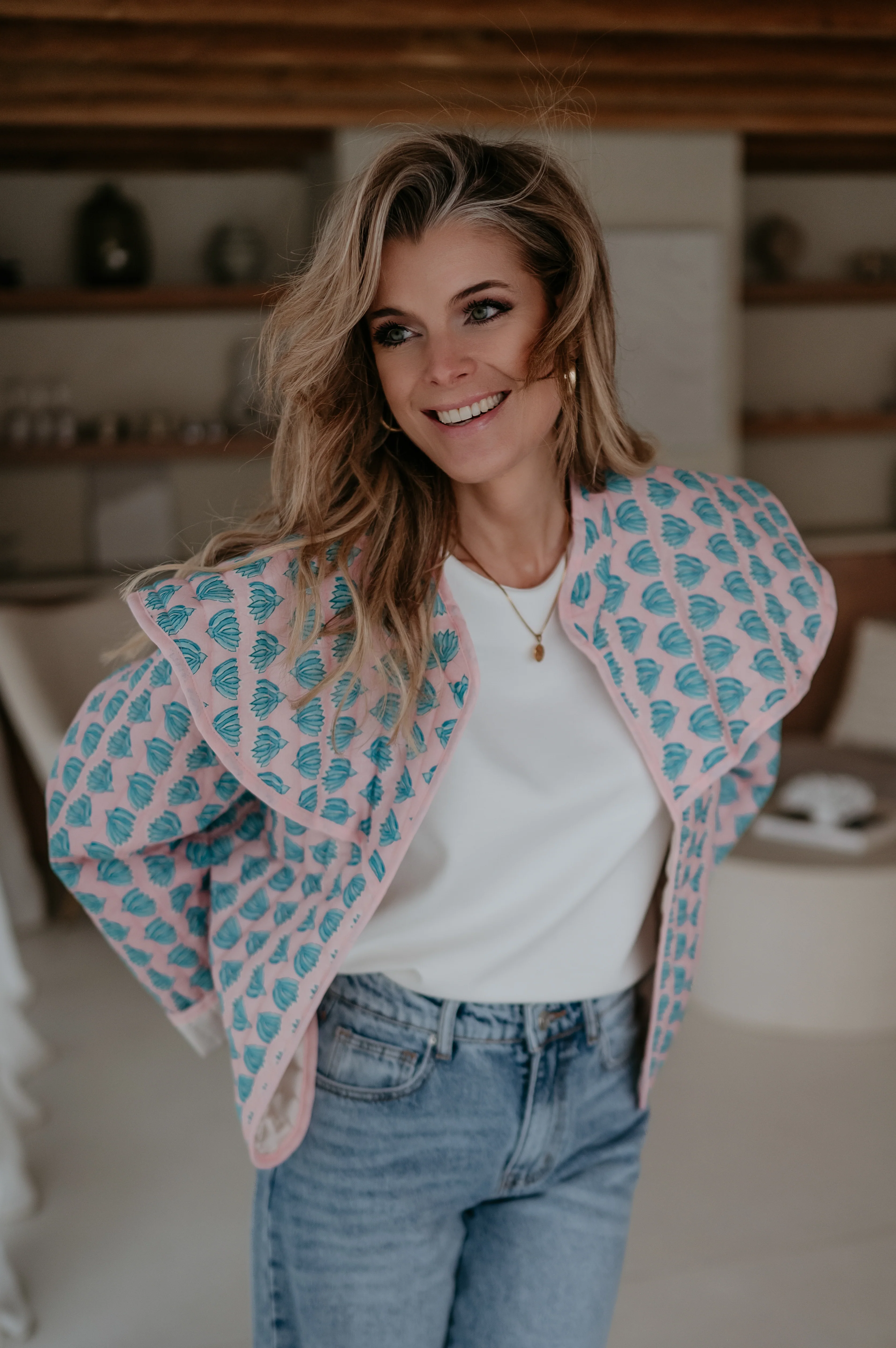 Vanissi jacket I Blue