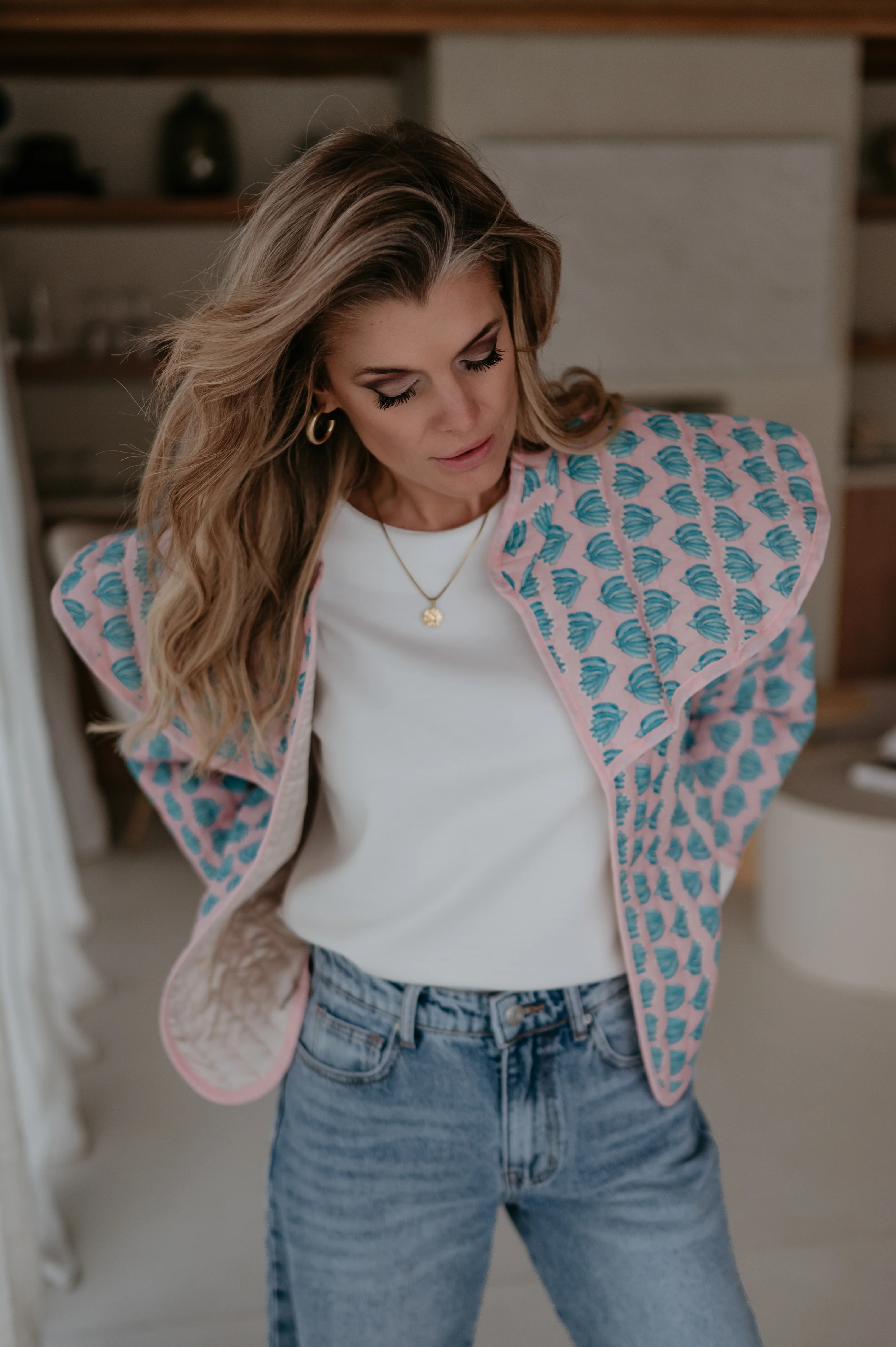 Vanissi jacket I Blue - Image 11