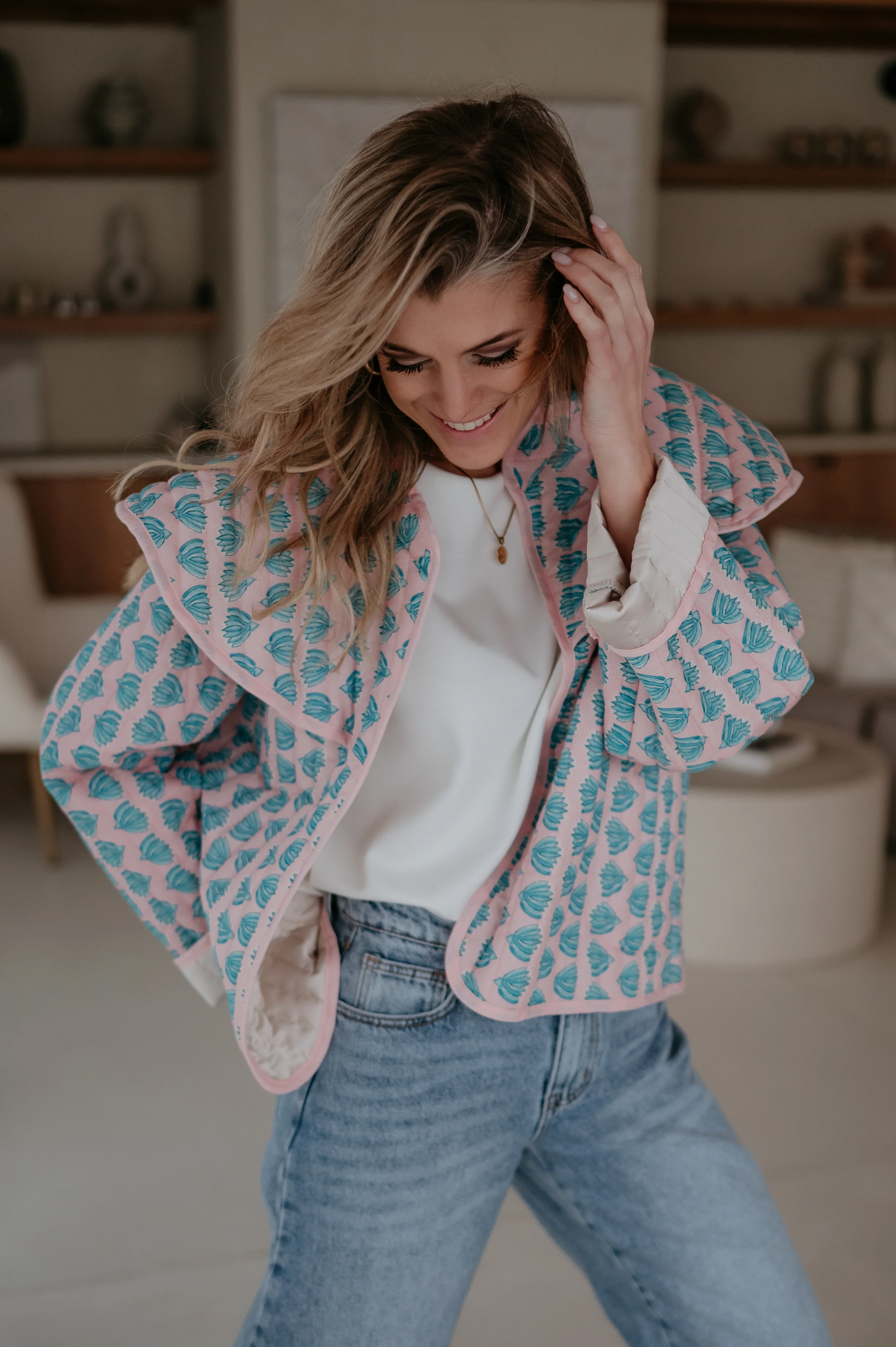 Vanissi jacket I Blue - Image 13