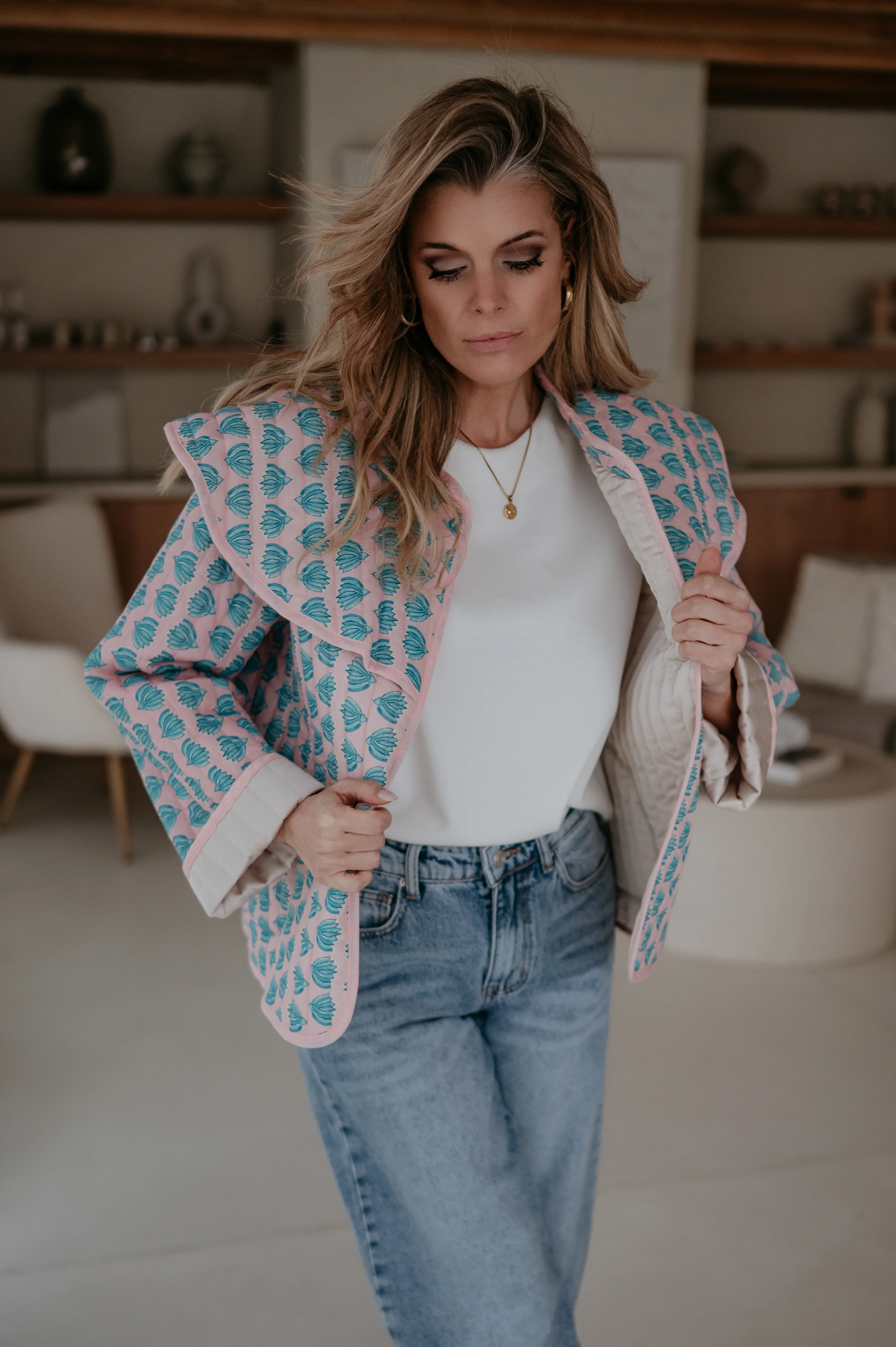 Vanissi jacket I Blue - Image 14