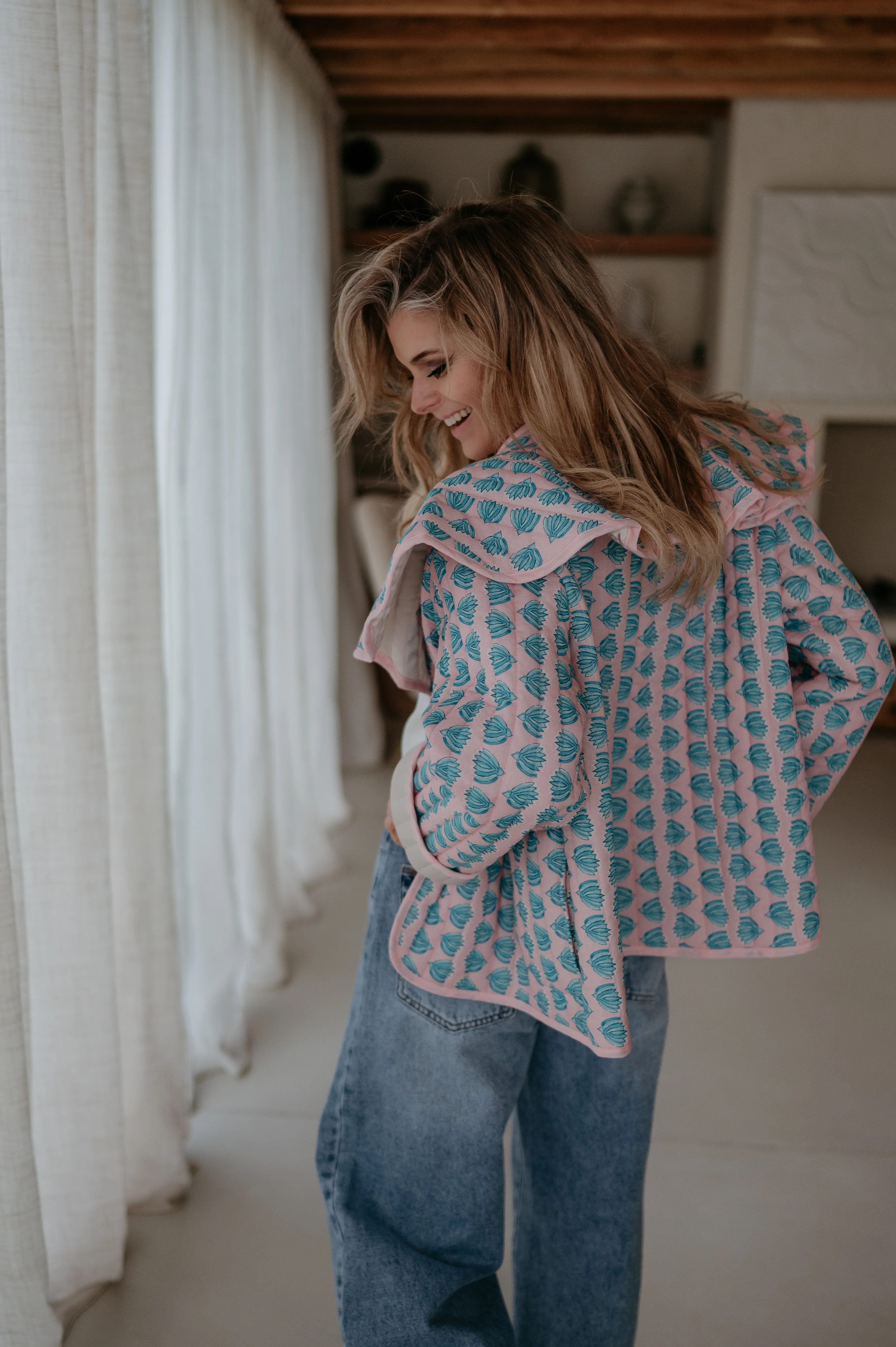 Vanissi jacket I Blue - Image 17