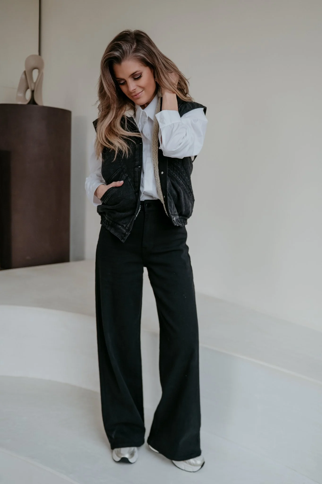 Vedre gilet I Black