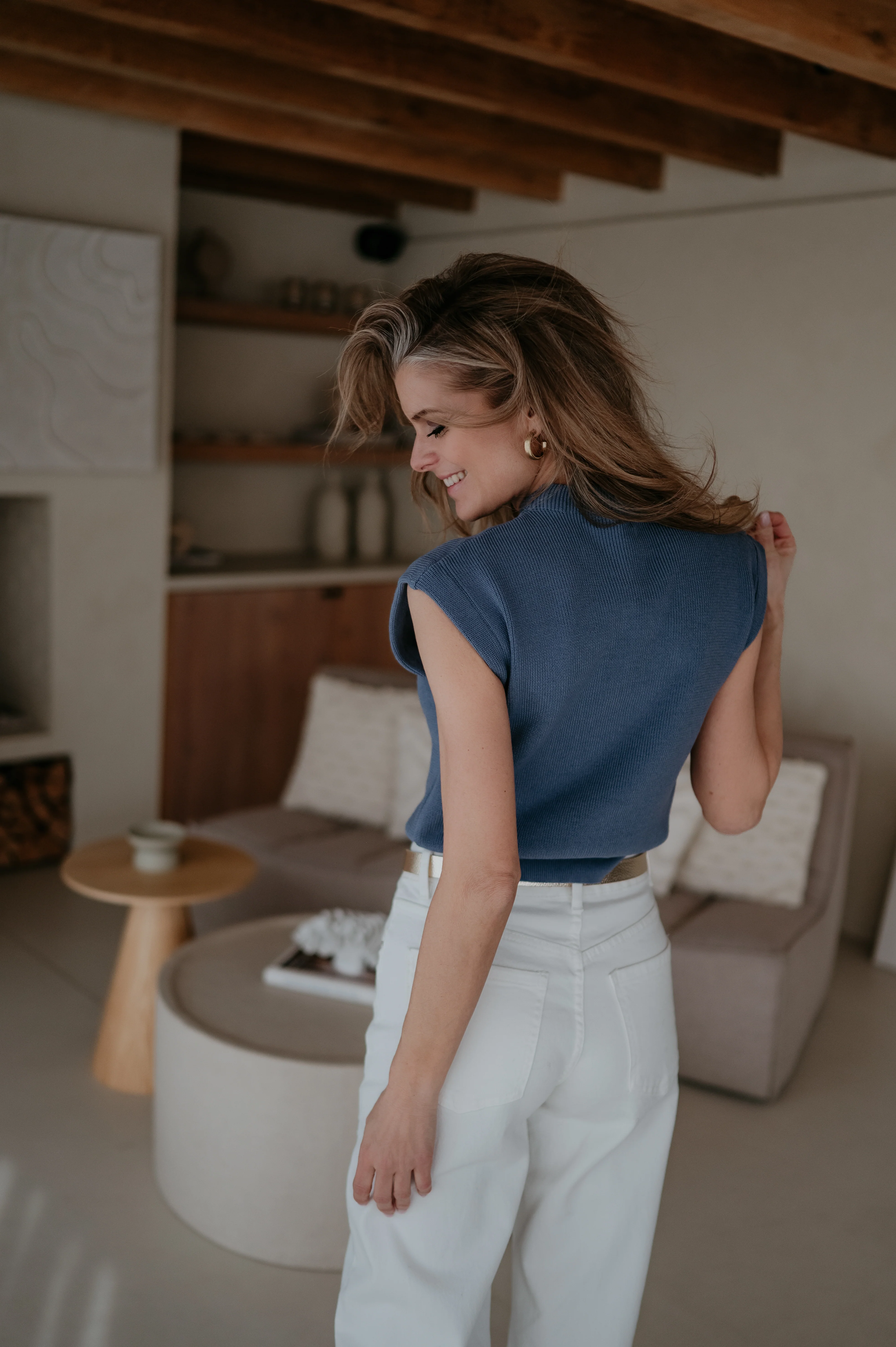 Velando top I Blue - Image 4