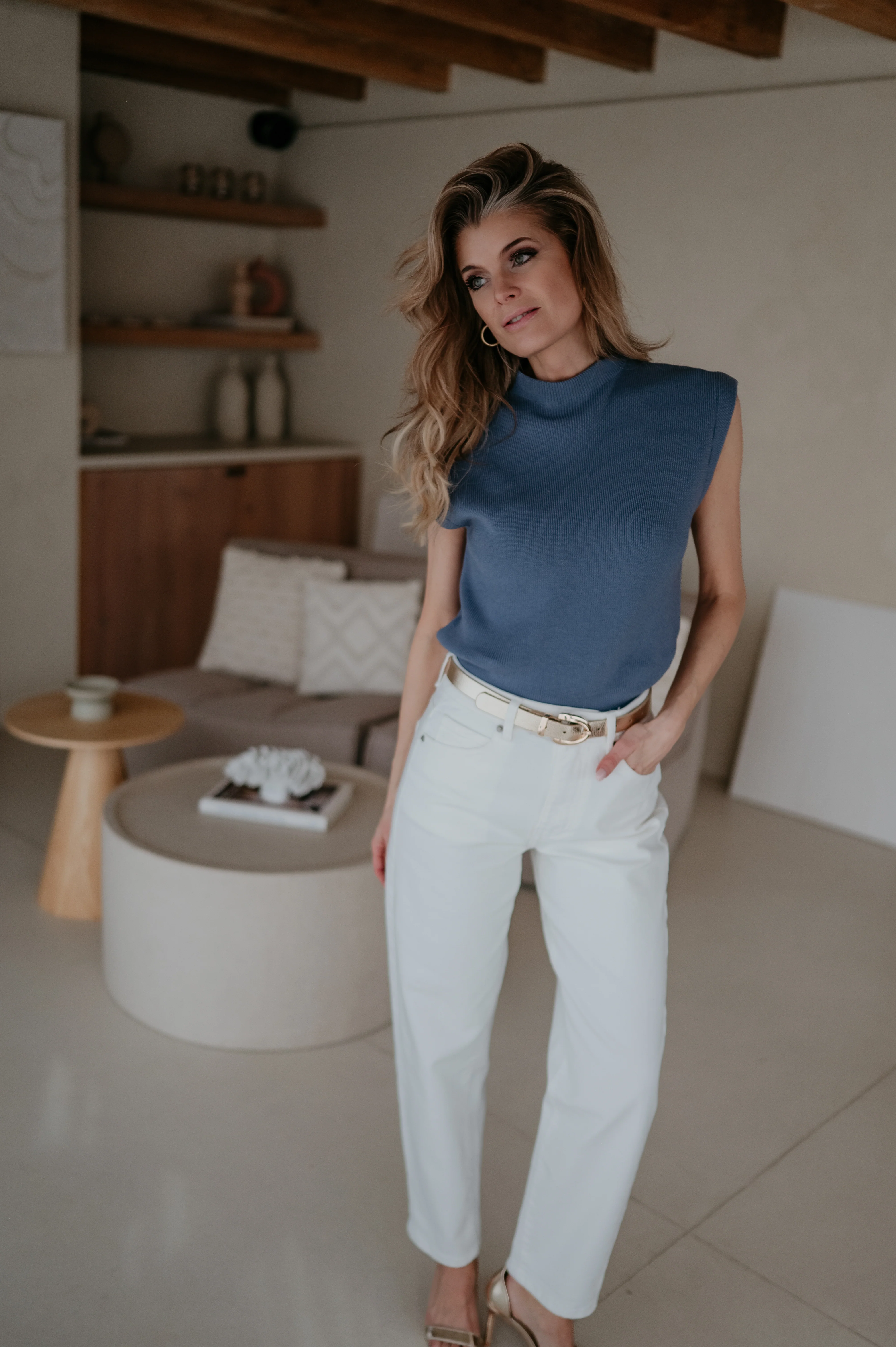 Velando top I Blue - Image 6