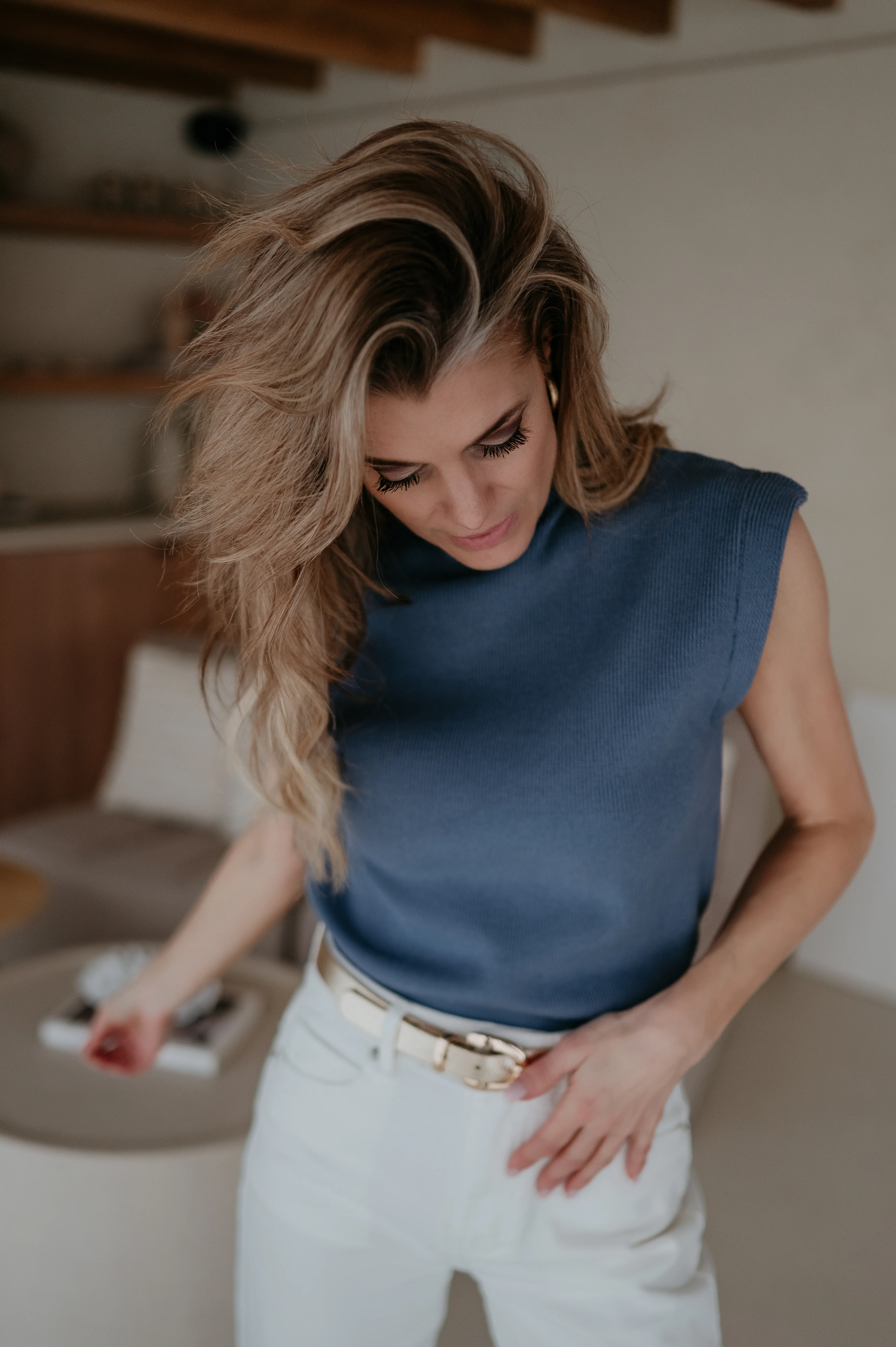Velando top I Blue - Image 7