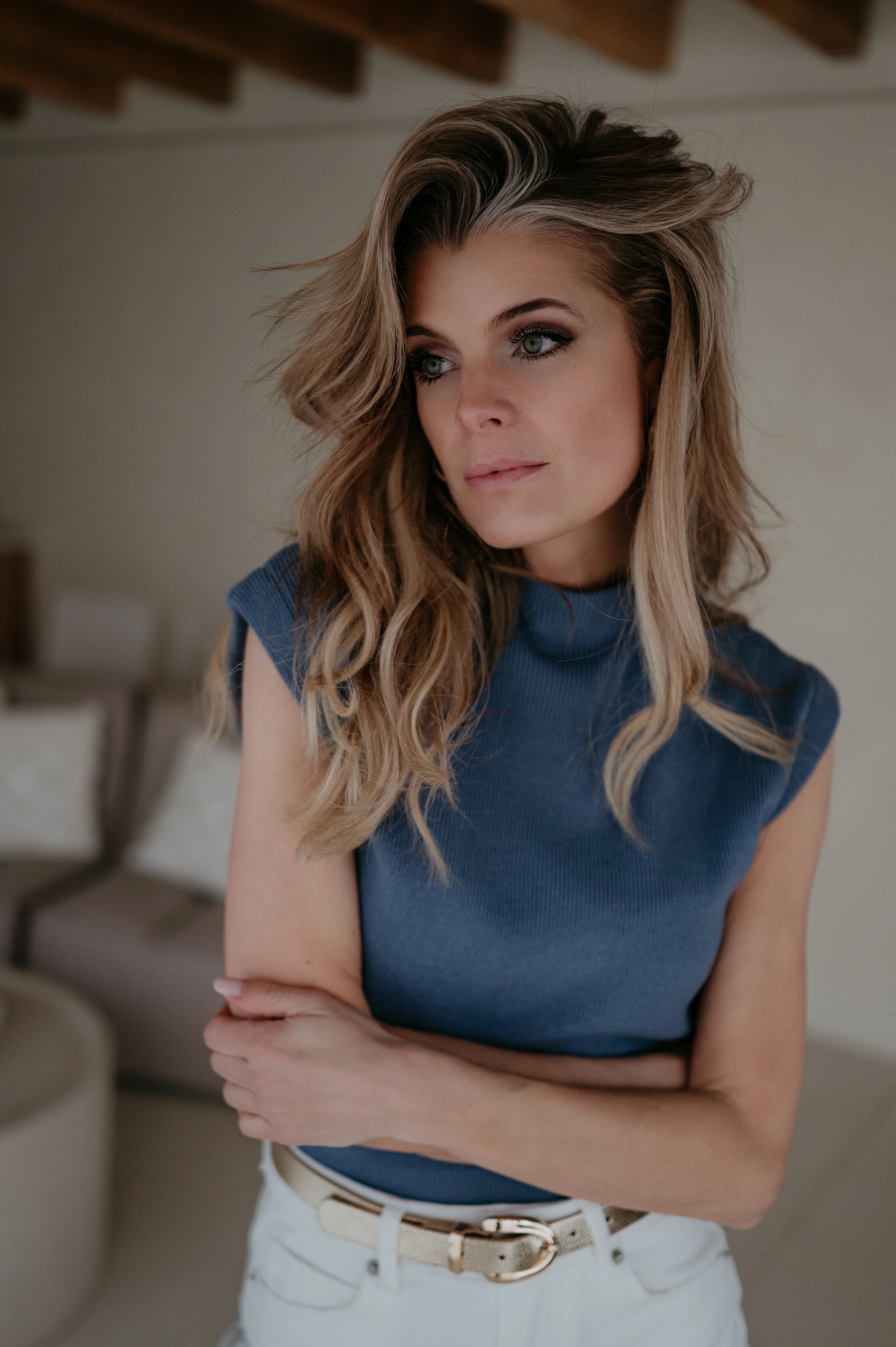 Velando top I Blue - Image 8
