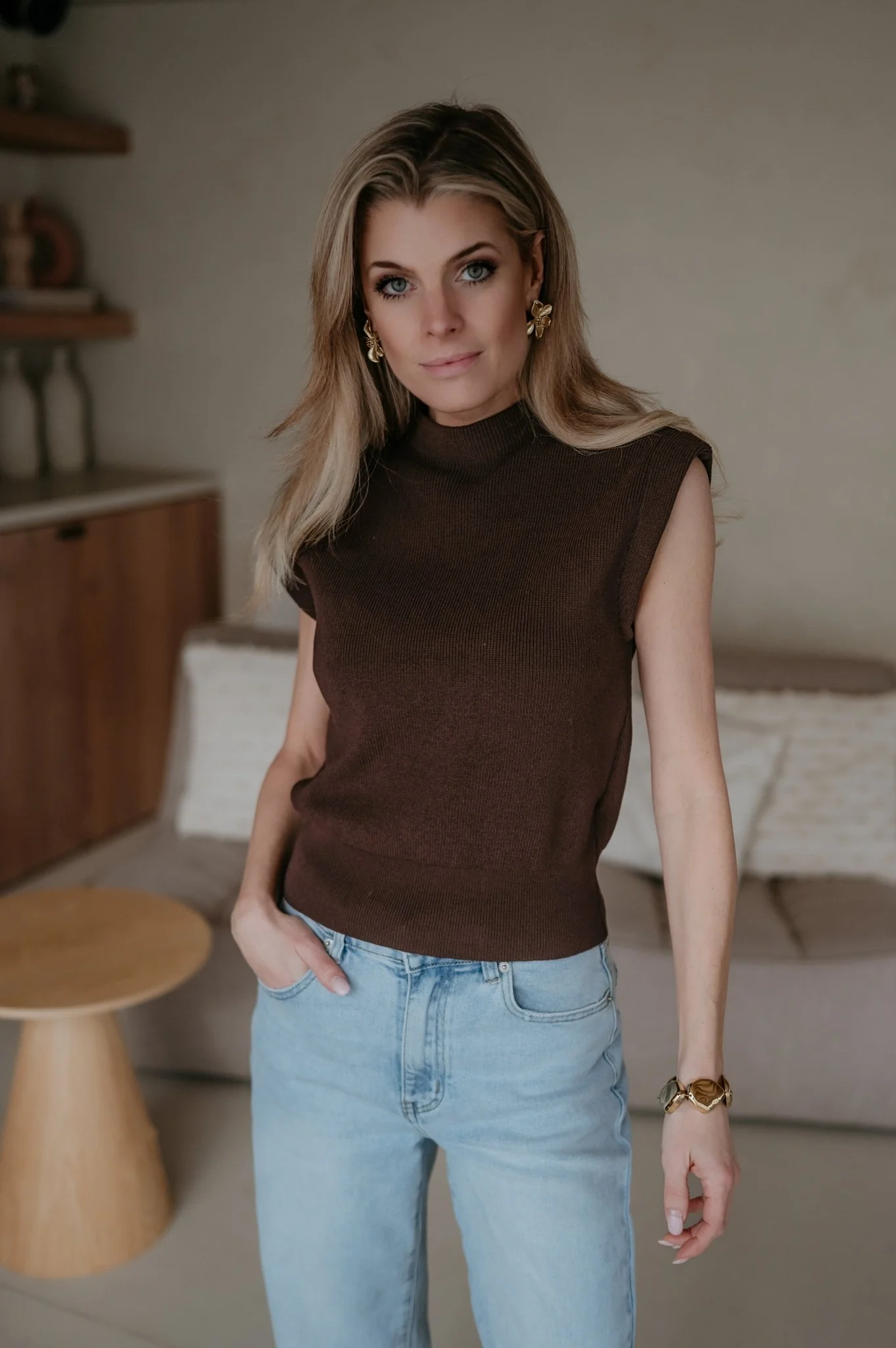 Velando top I Chocolate Brown - Image 6