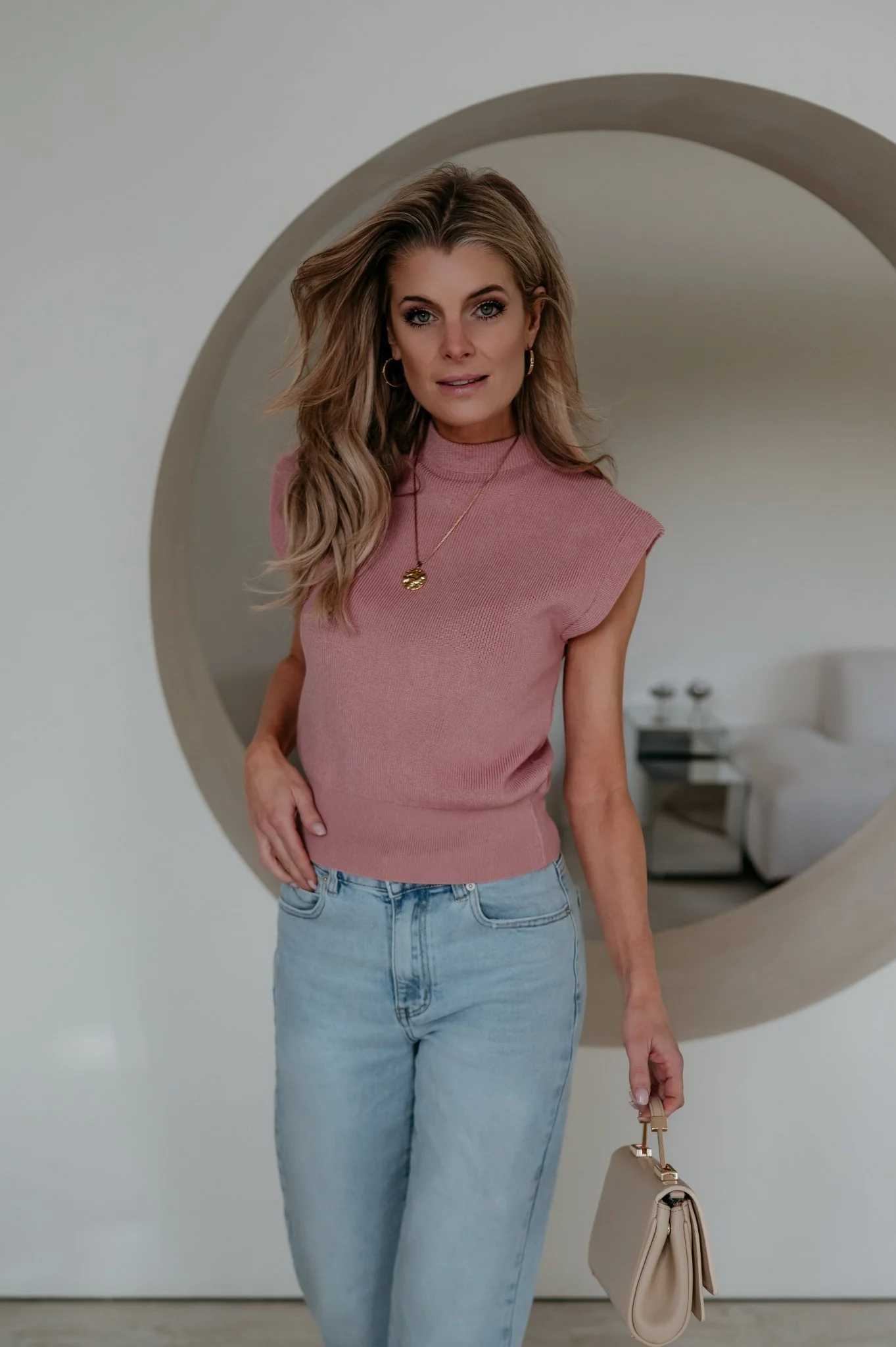Velando top I Old Rose - Image 11