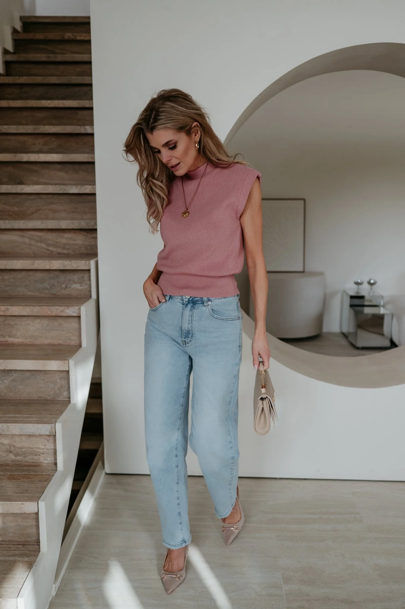 Velando top I Old Rose - Image 3
