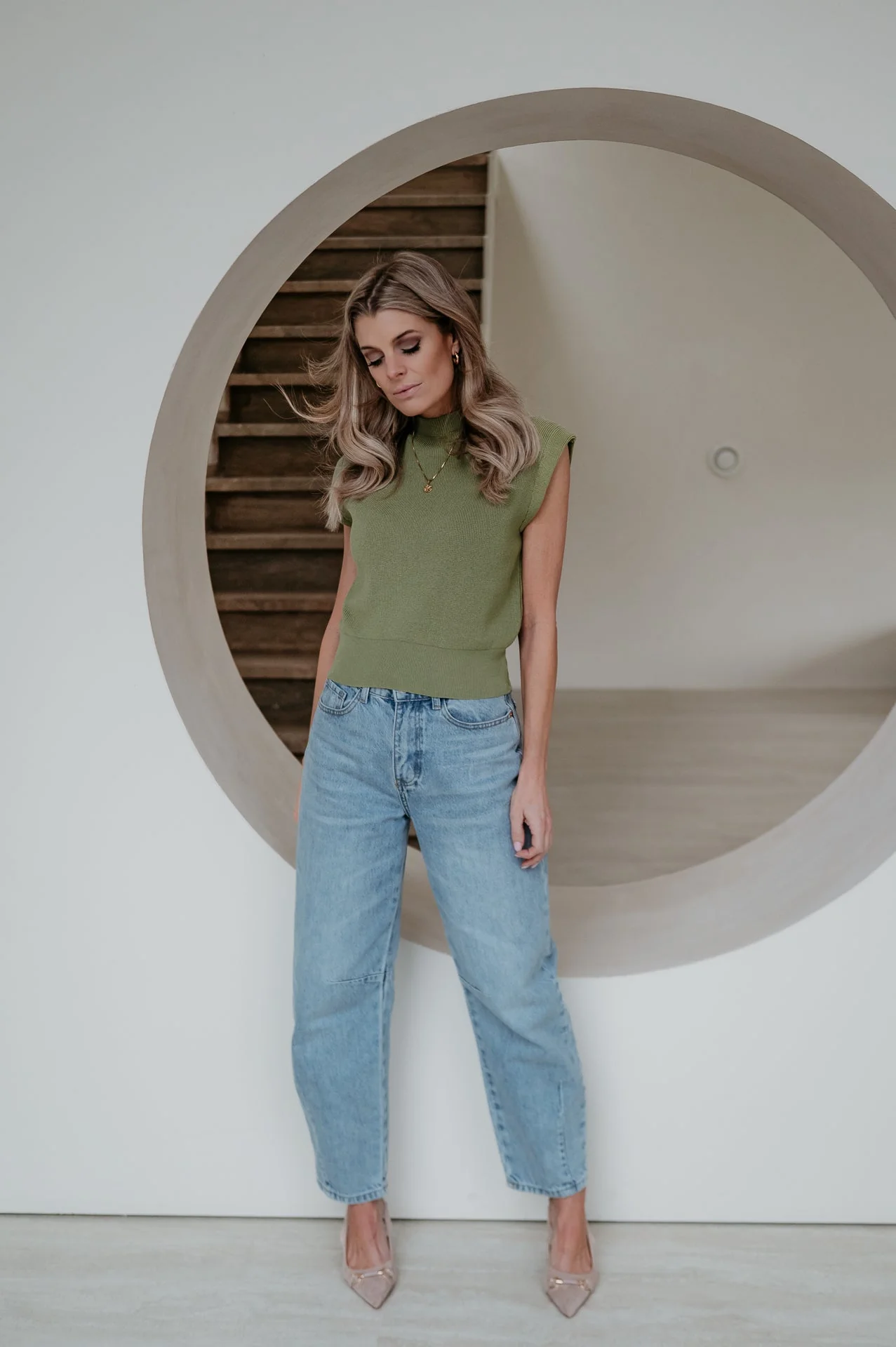 Velando top I Olive - Image 15